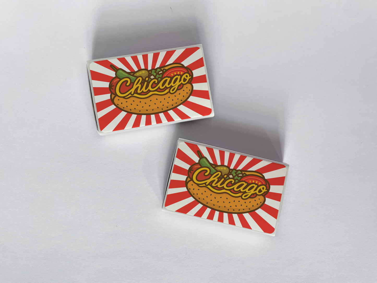 Chicago Style Hot Dog Matchbook