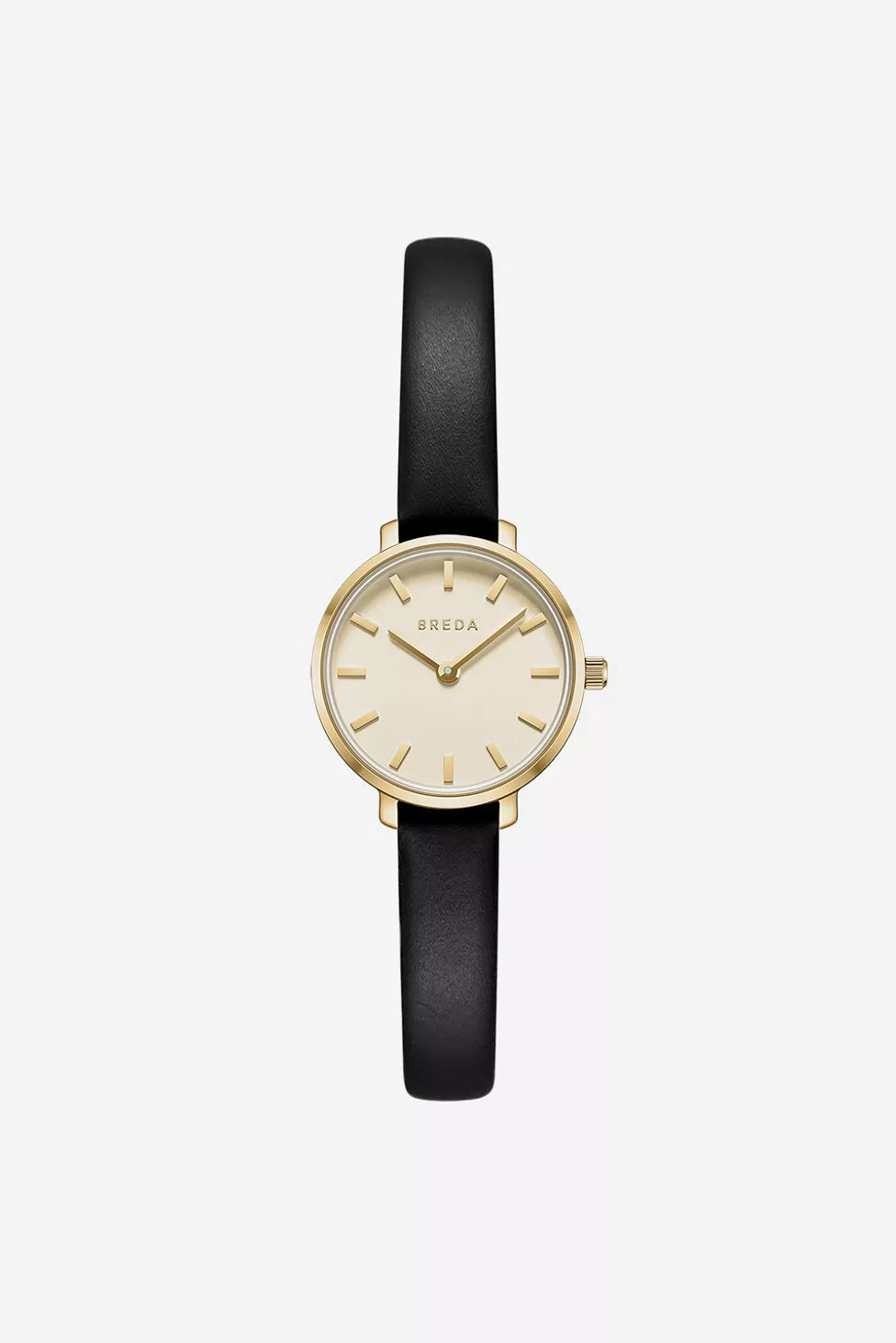 BREDA Beverly Black Leather Watch