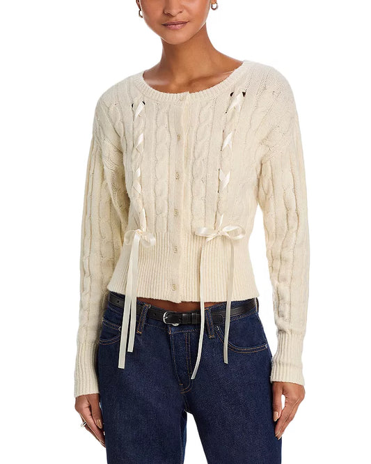 Saidee Cardigan Ivory