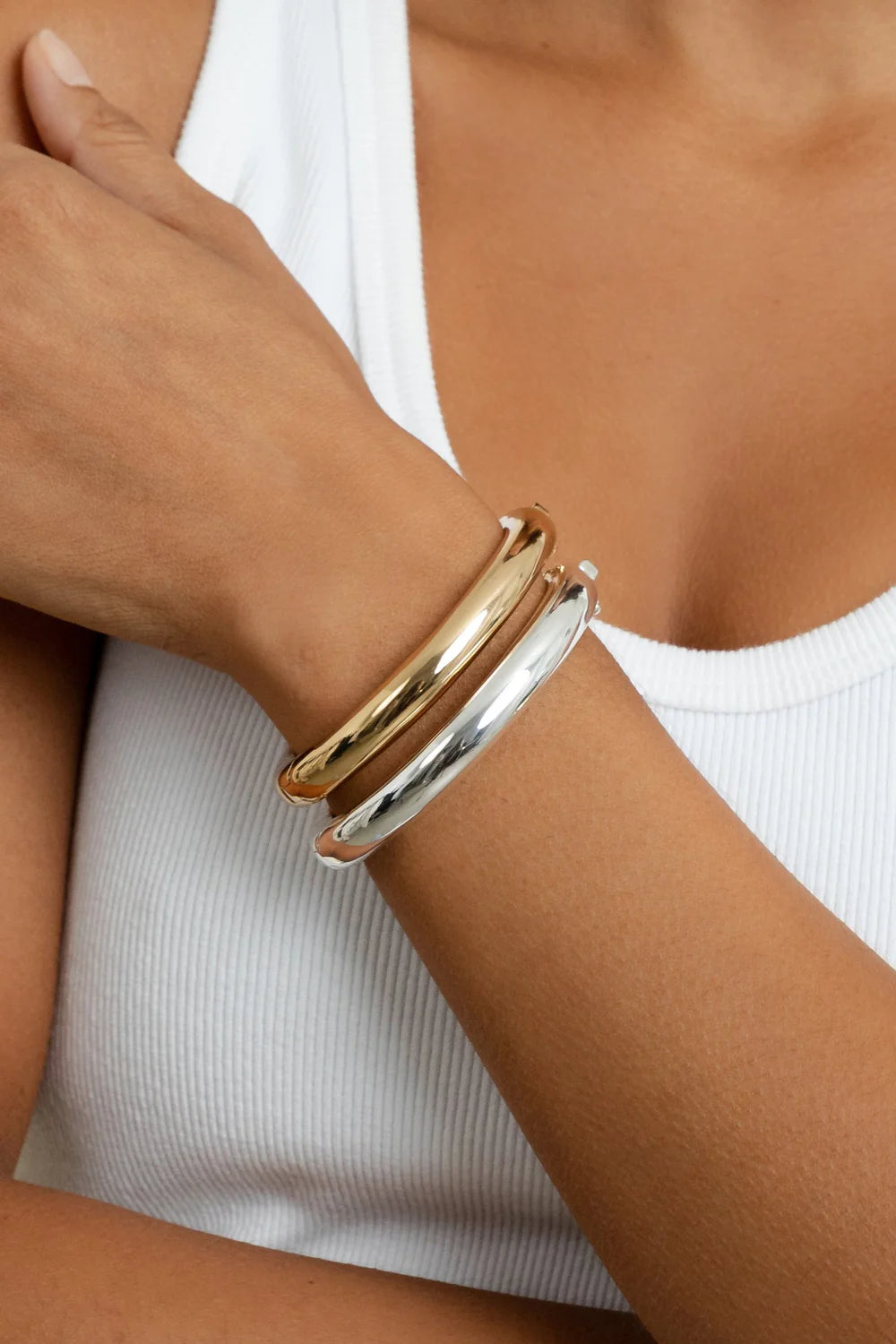 Cleo Cuff Mixed Metal
