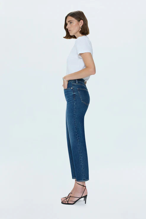 Charlie High Rise Classic Straight Jean - Broadway