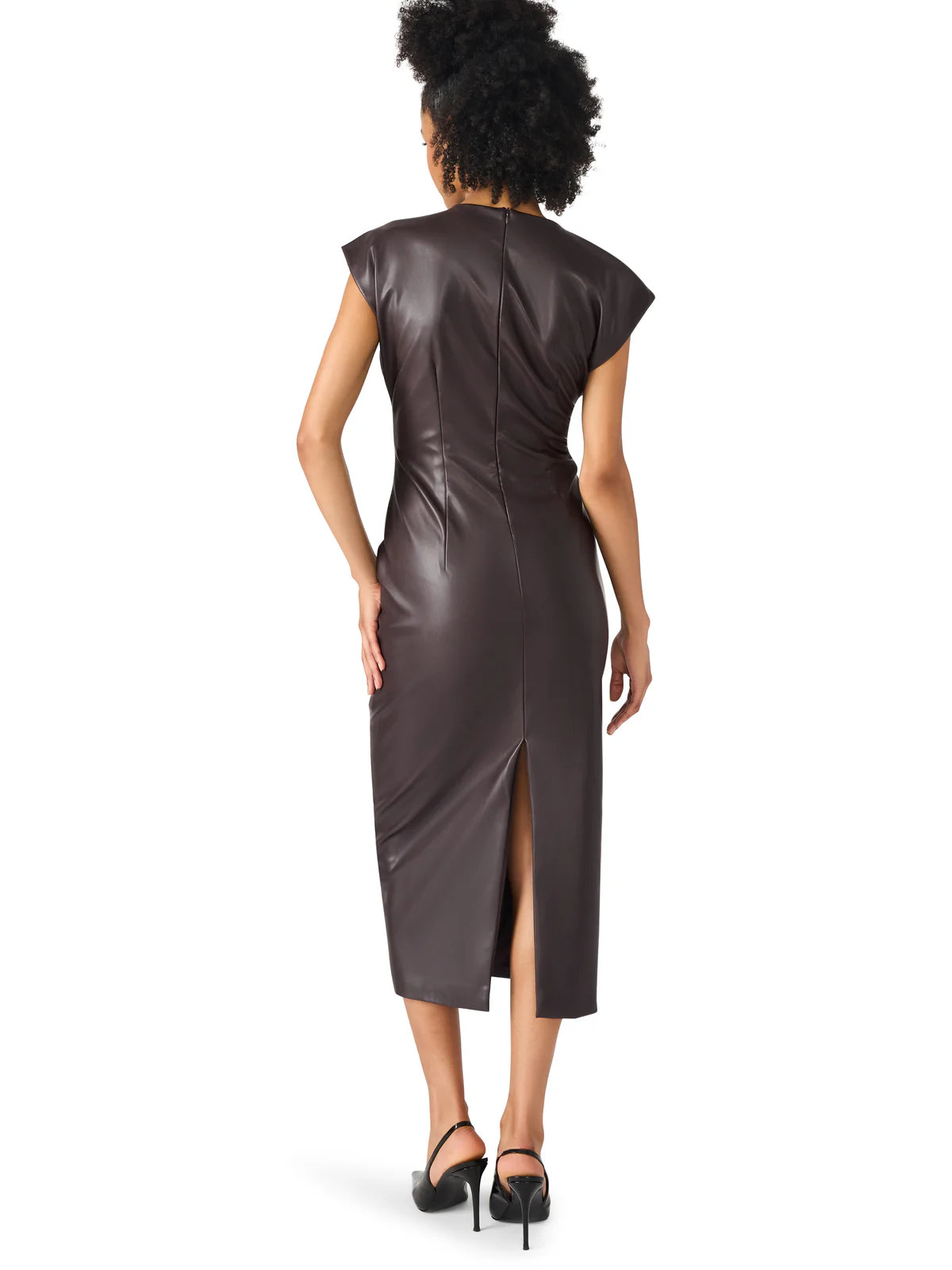 Chiara Dress Fossil Brown