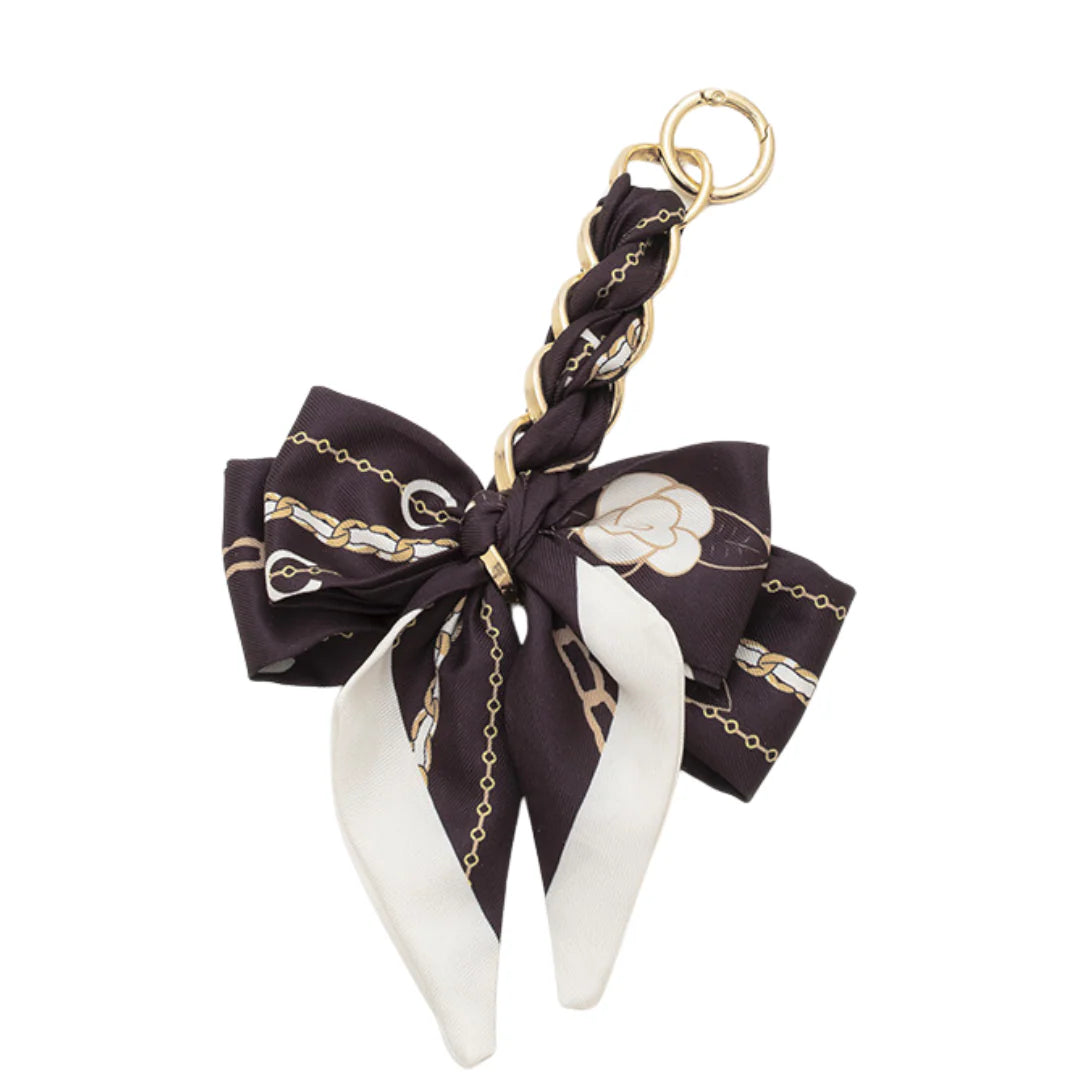 Scarf Bow Bag Charm