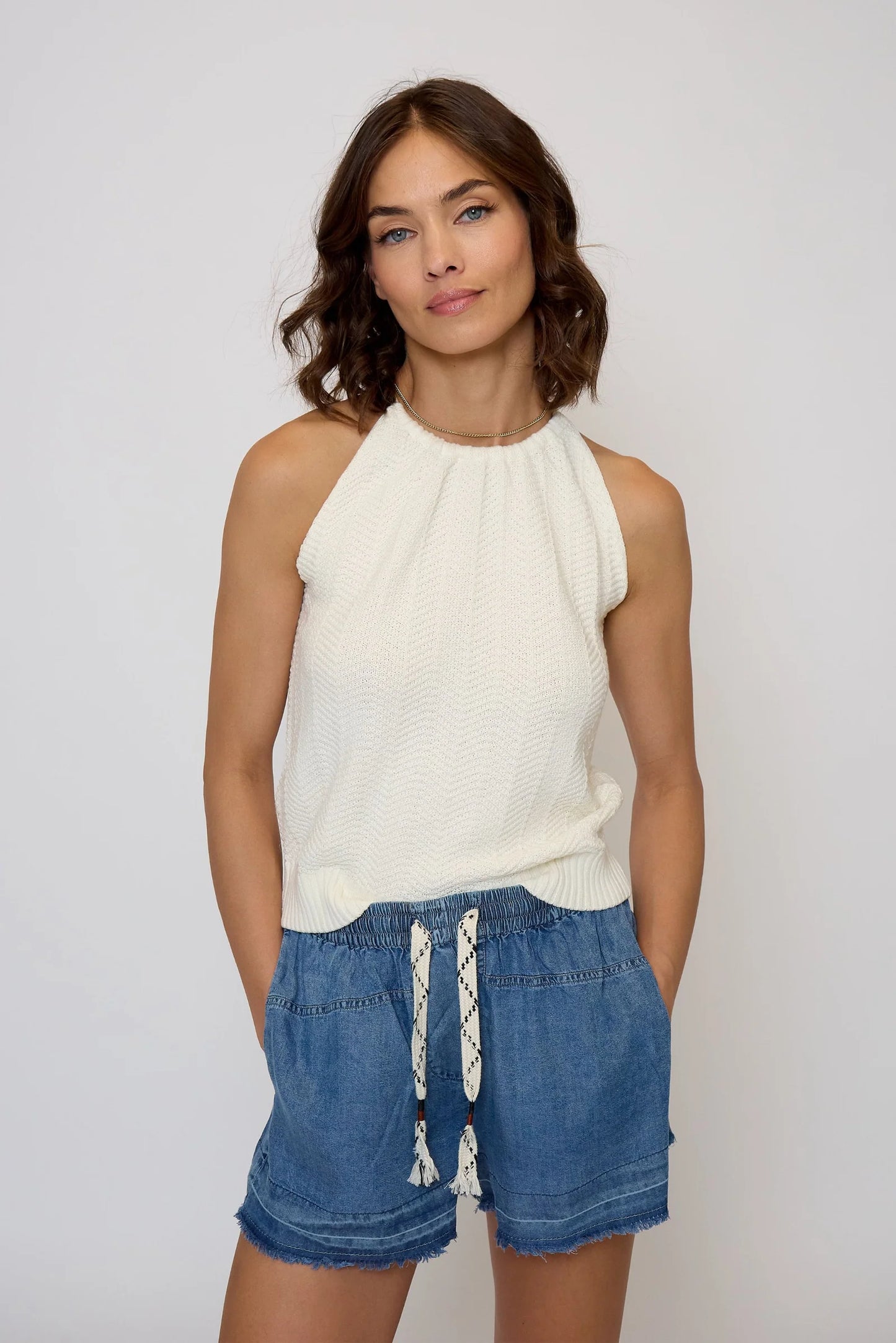 Daphne Halter Neck Top