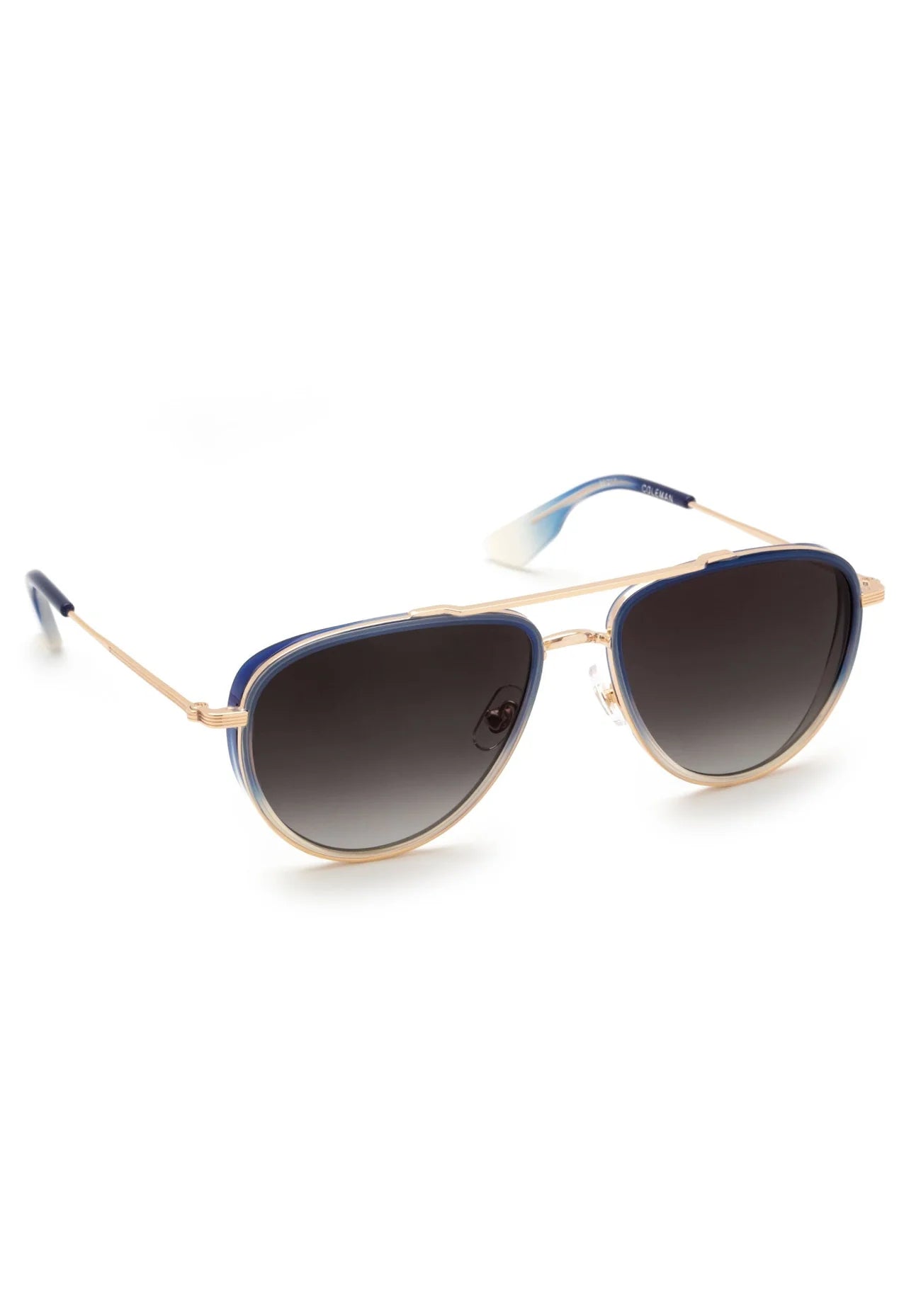 Coleman 18K + Matte Indigo Fade + Gravity