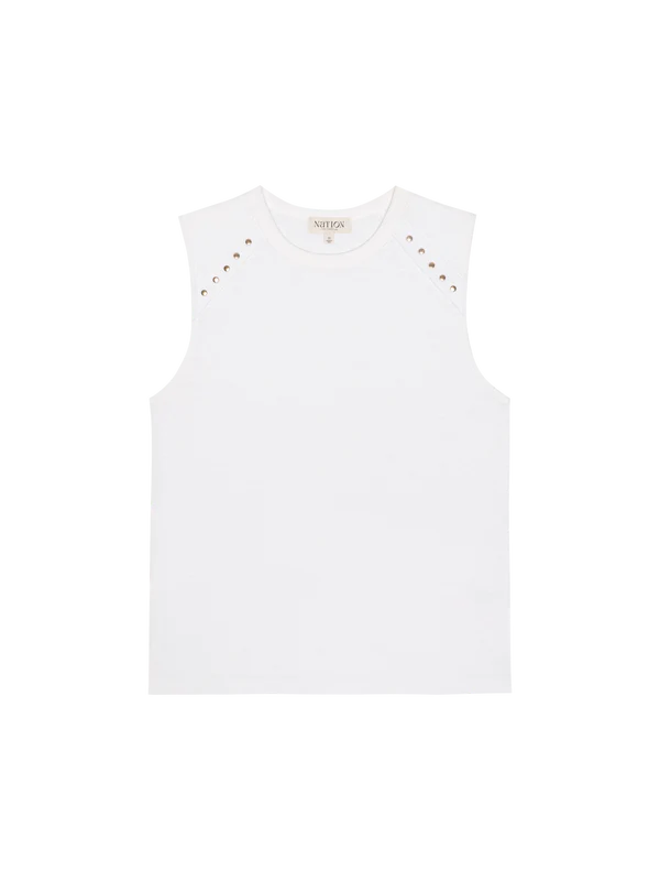 Davina Tank White