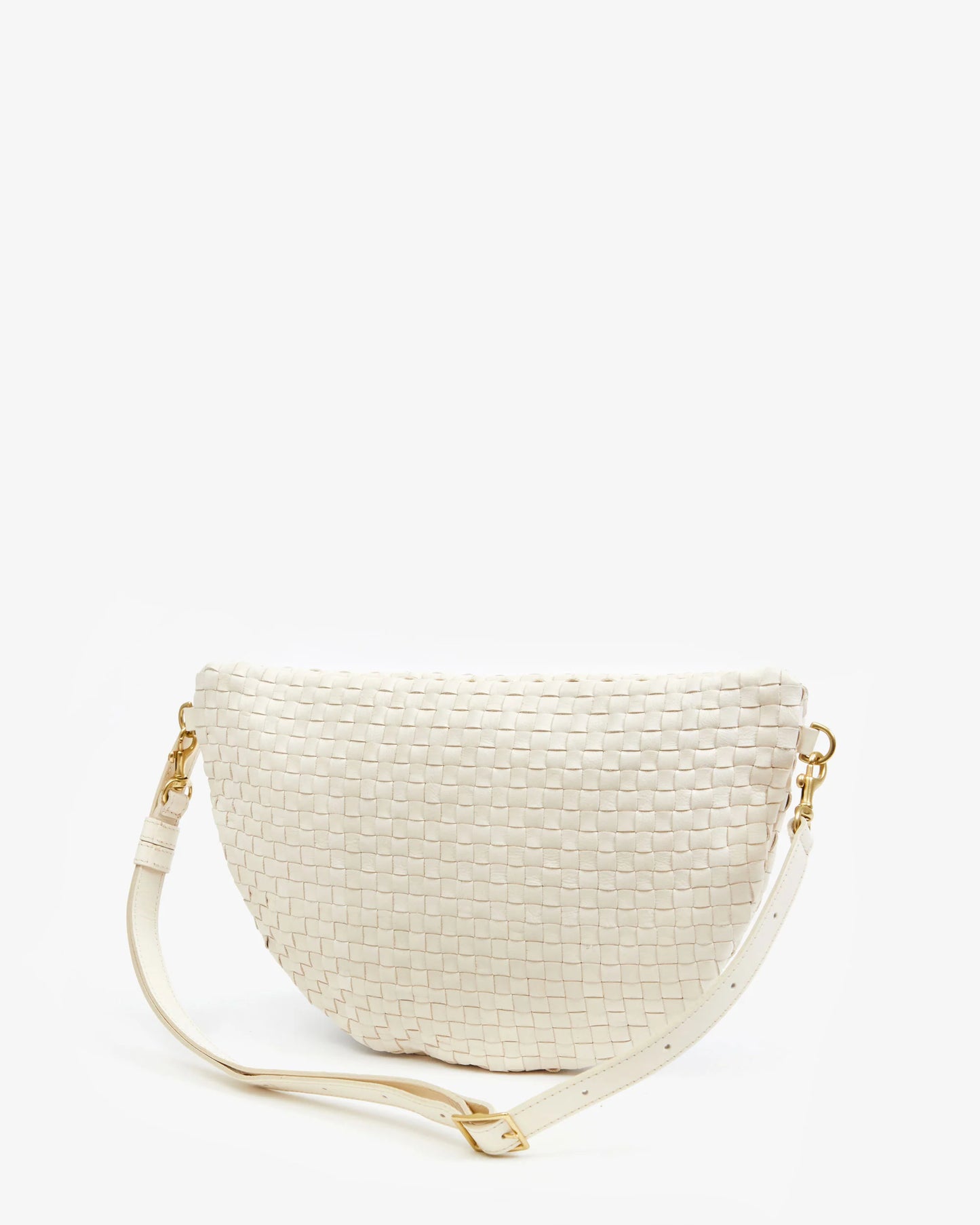 Grande Fanny Cream Woven Checker