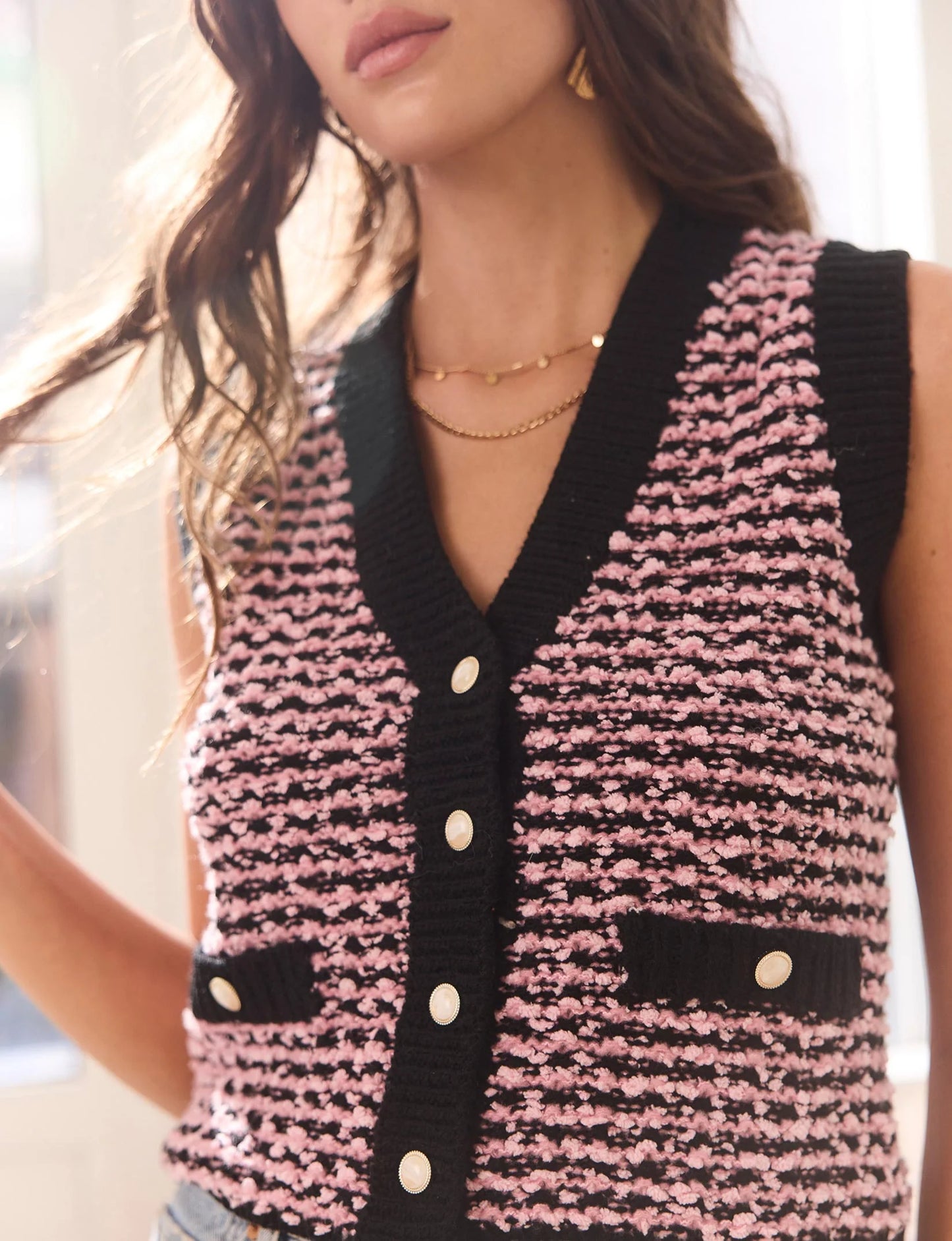Mindy Vest Black