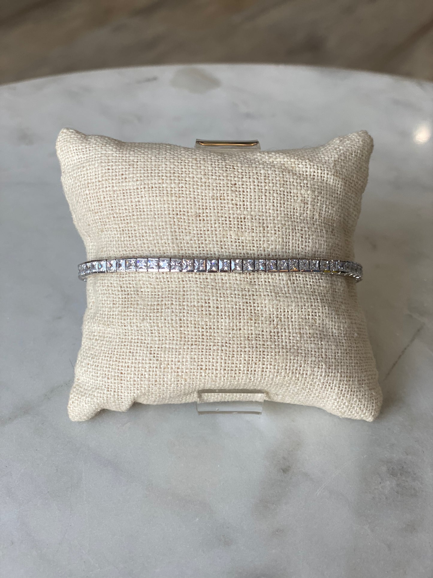 Princess Cut CZ Bracelet
