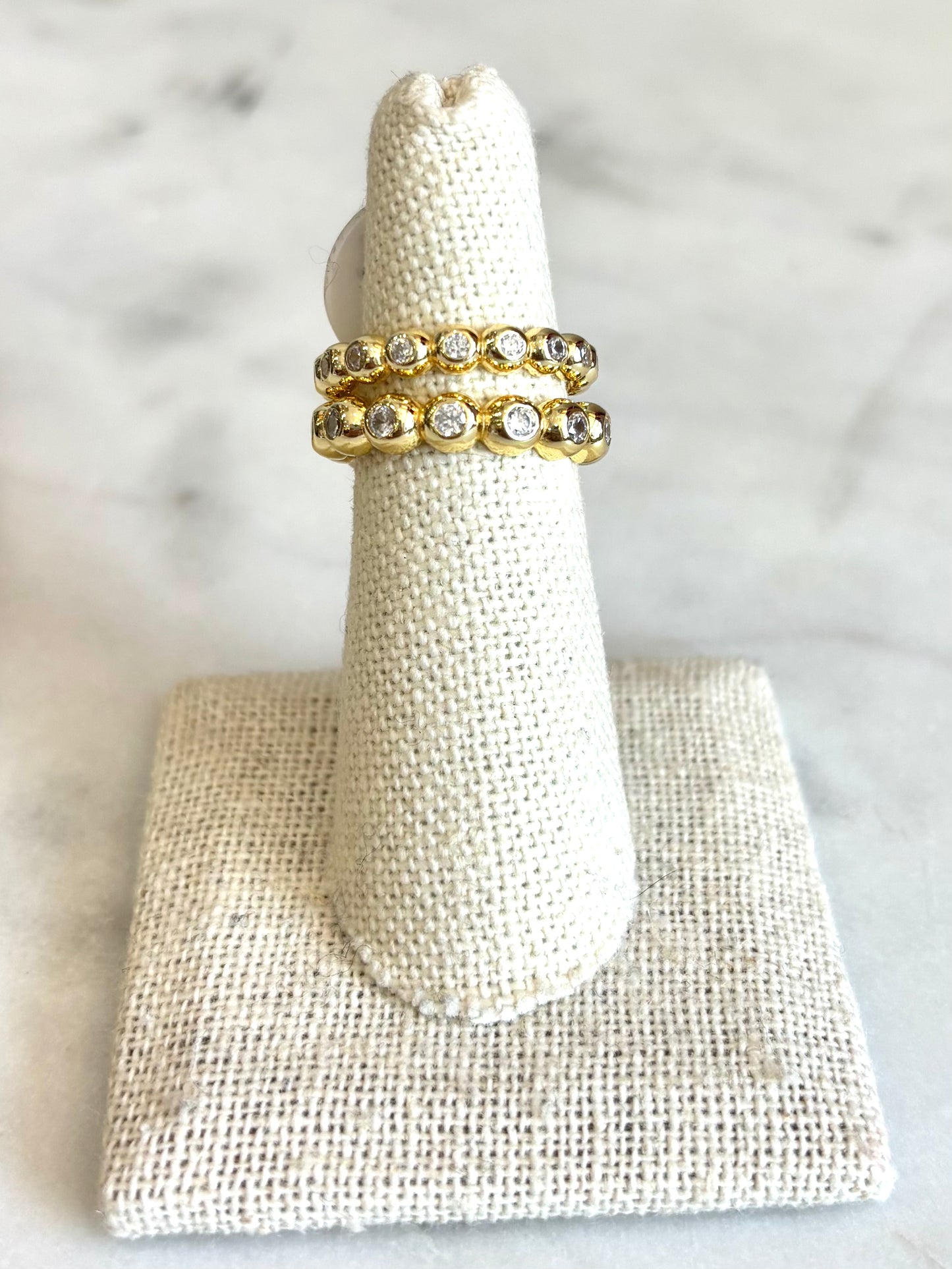 Double Bubble Bands Gold