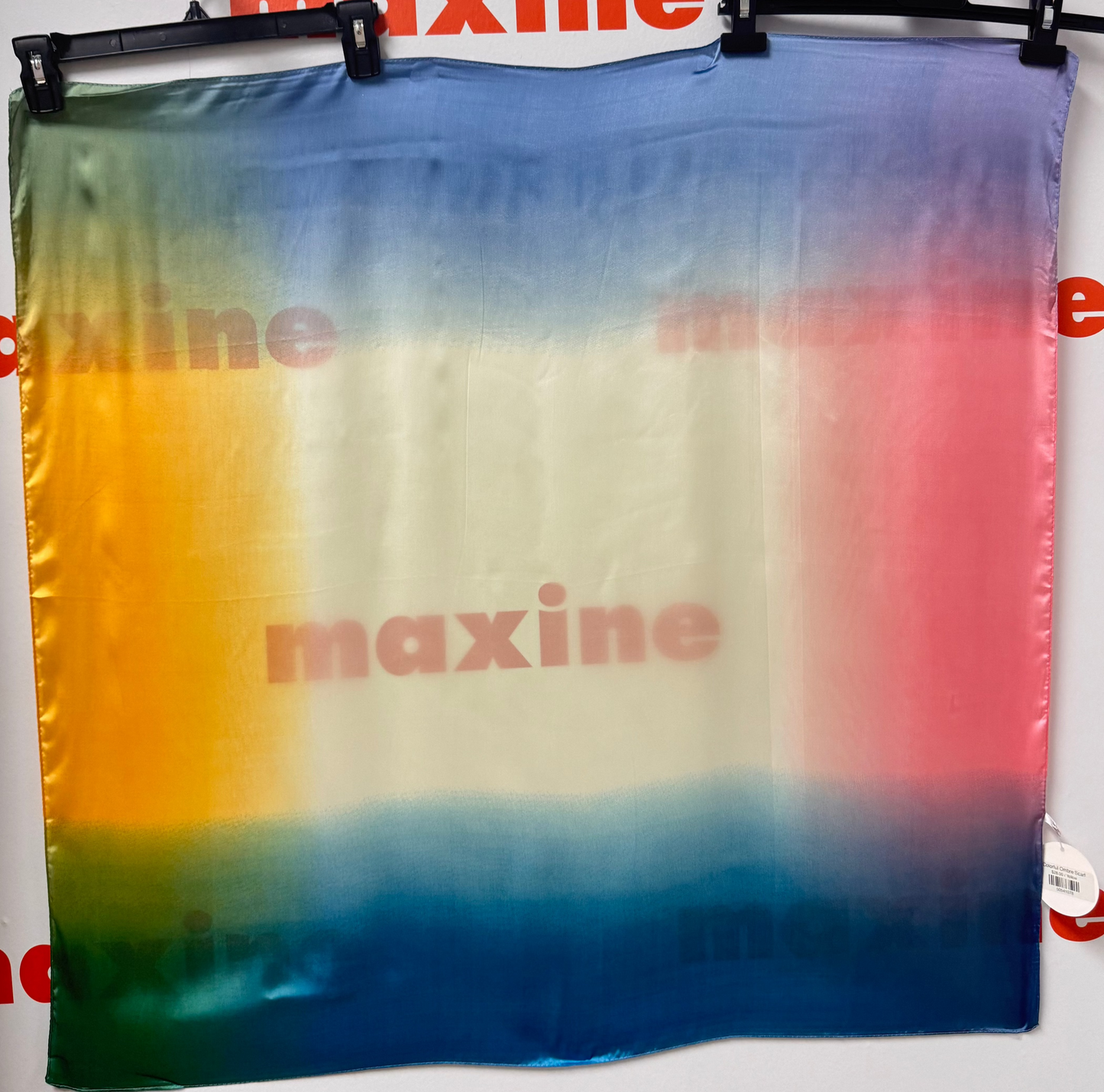 Colorful Ombre Scarf