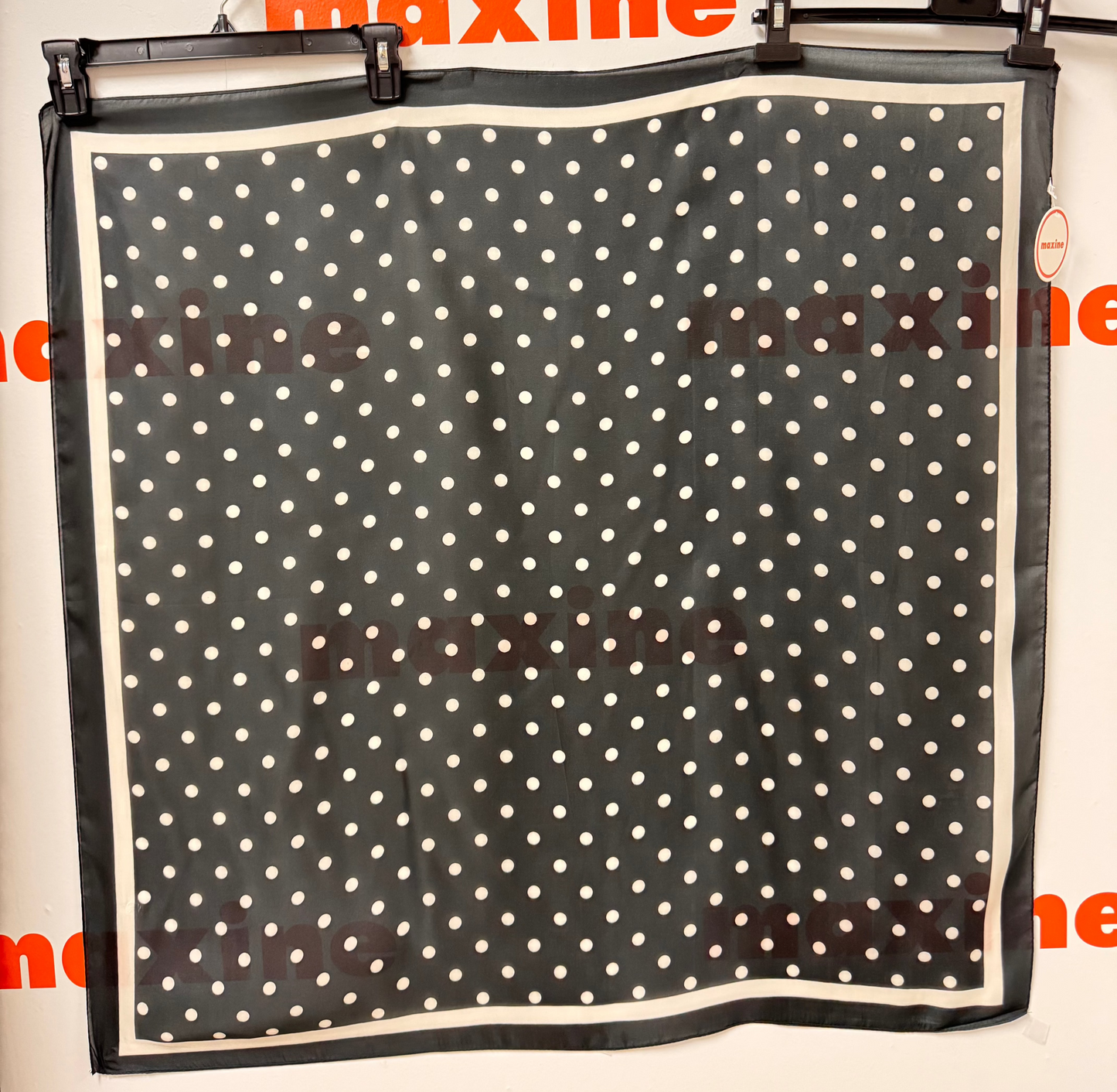 Classic Polka Dot Scarf