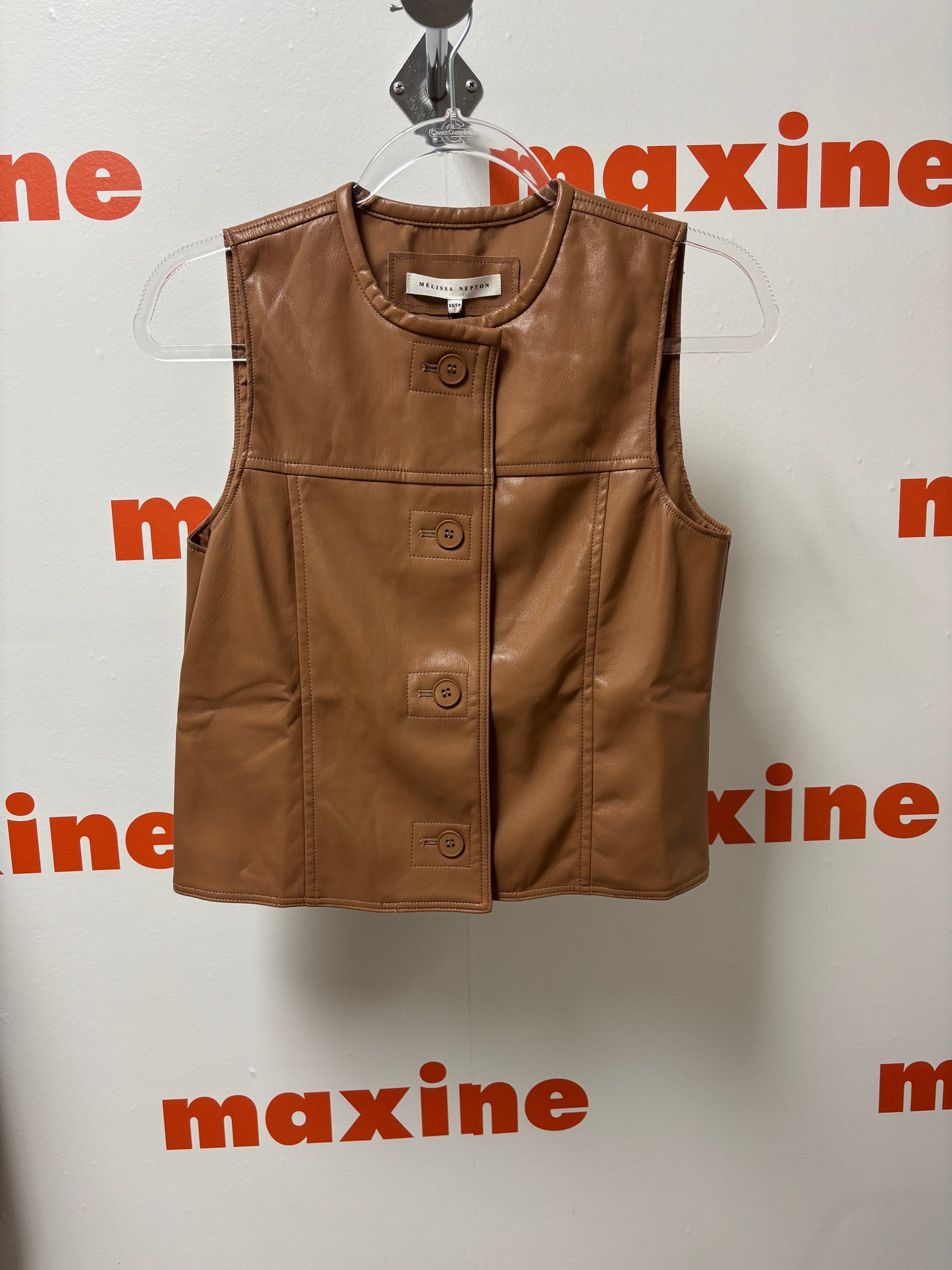 France Vest in Amber