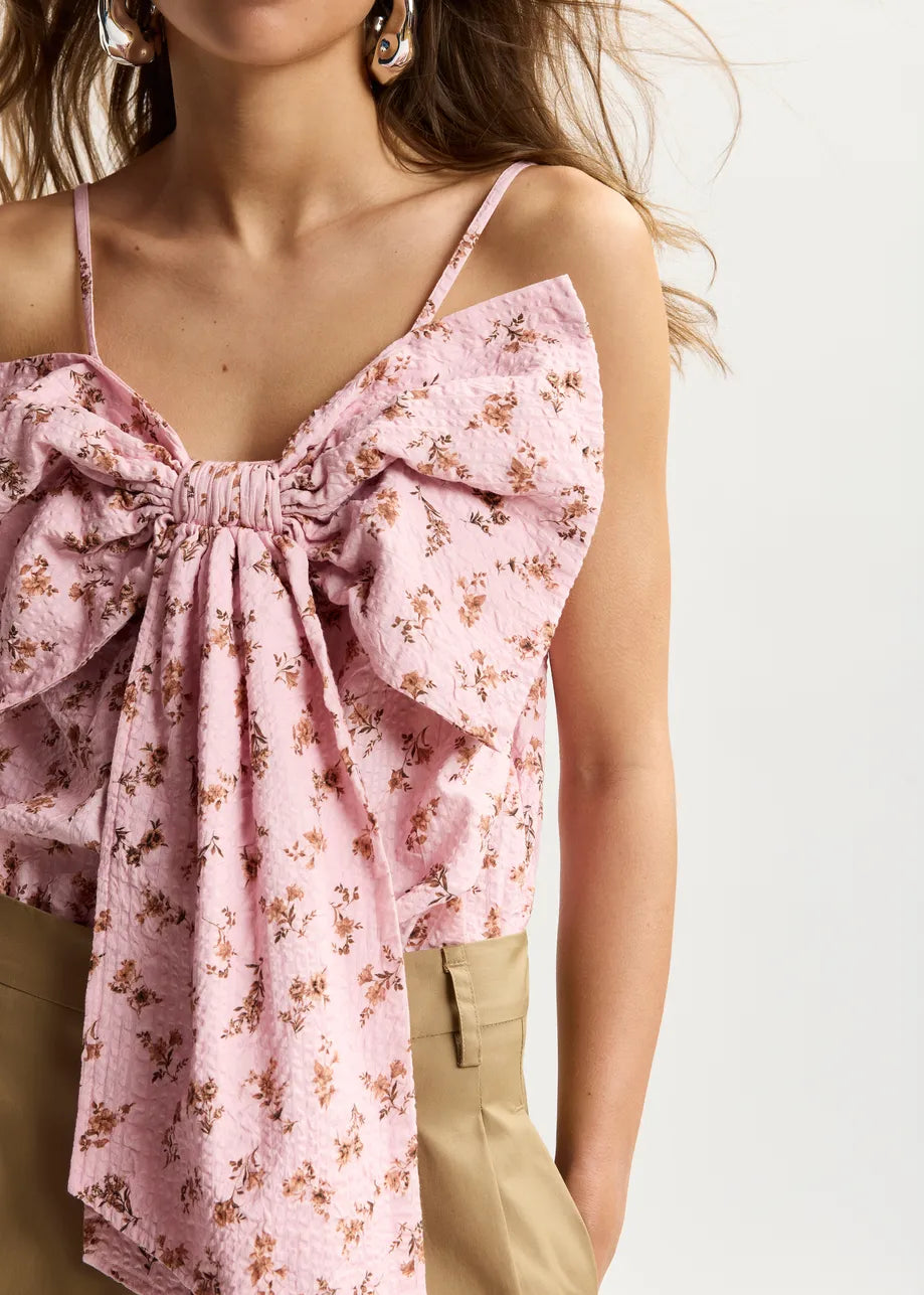 Jogs Large Bow Babydoll Top