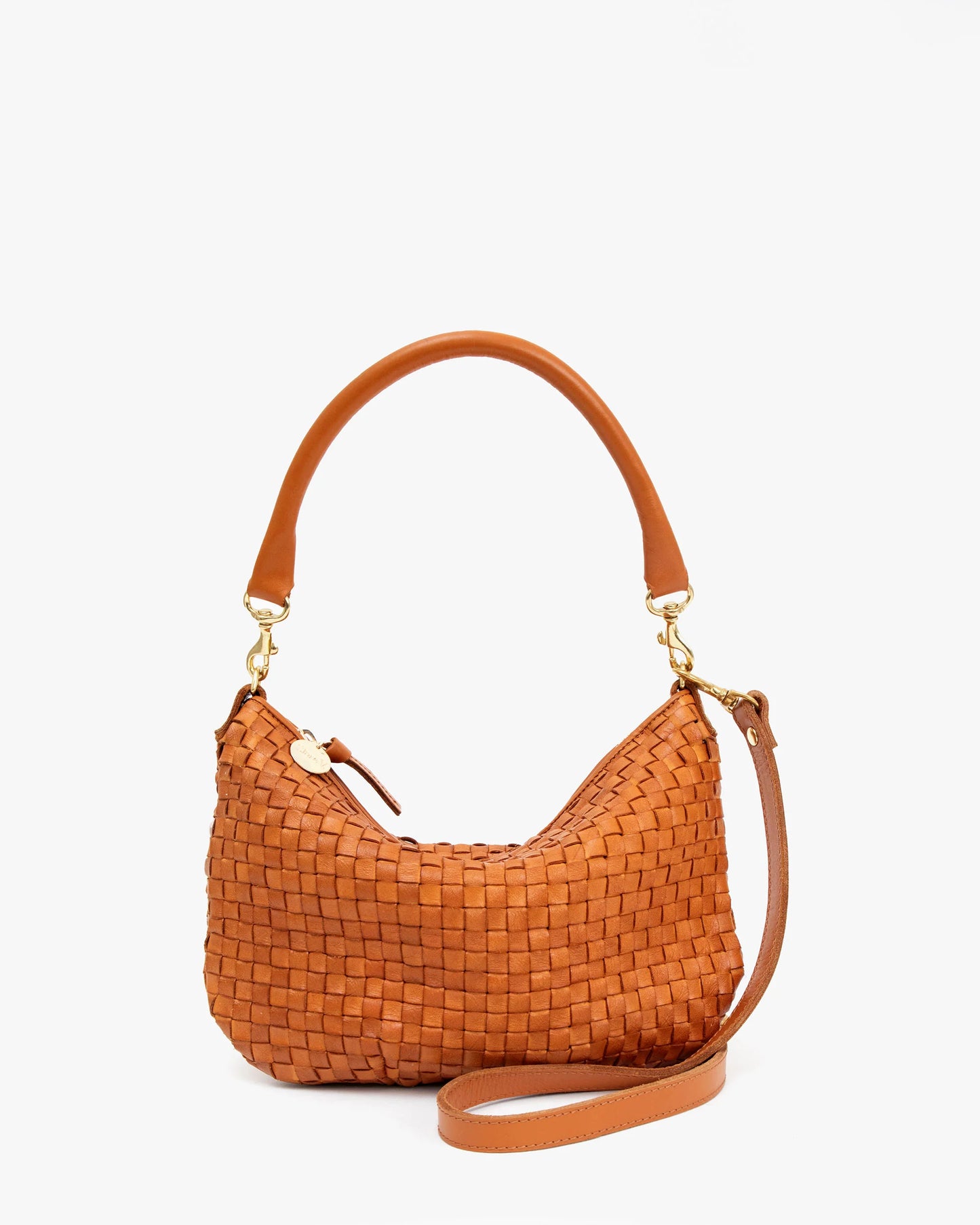 Petit Moyen Natural Woven Checker