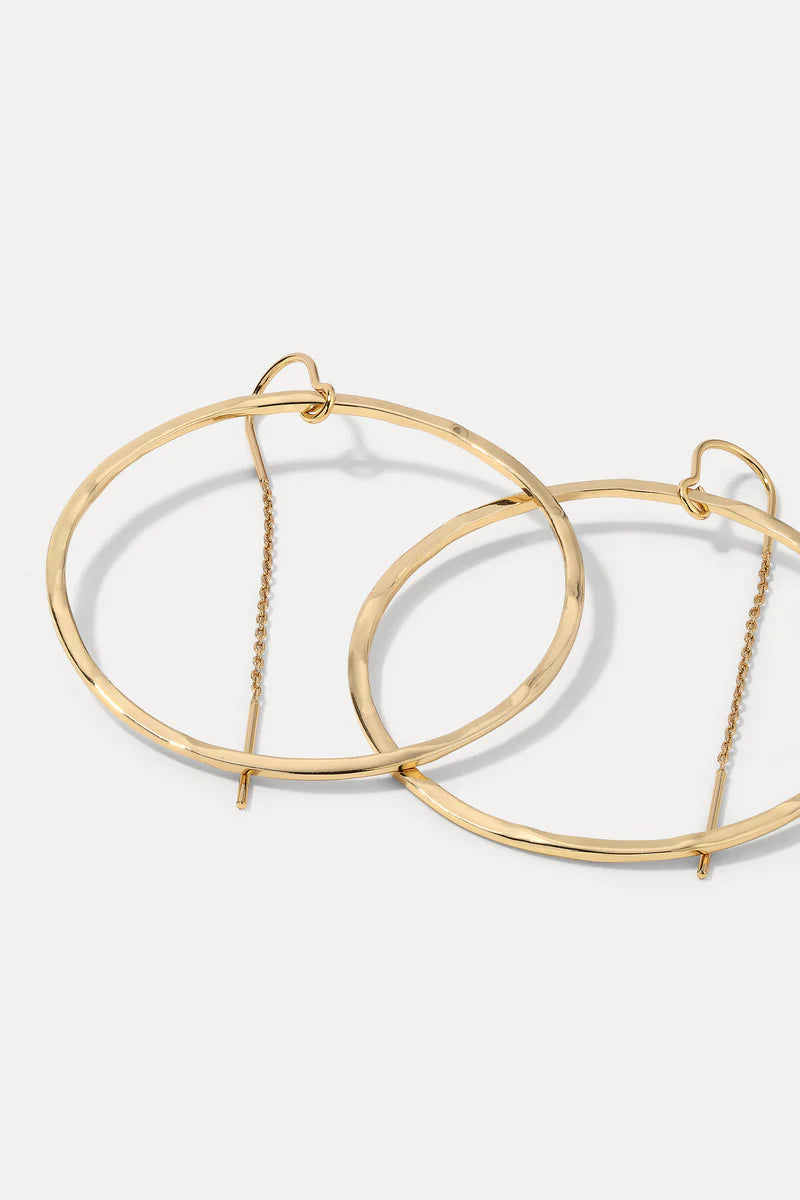 Quinn Hoops Gold