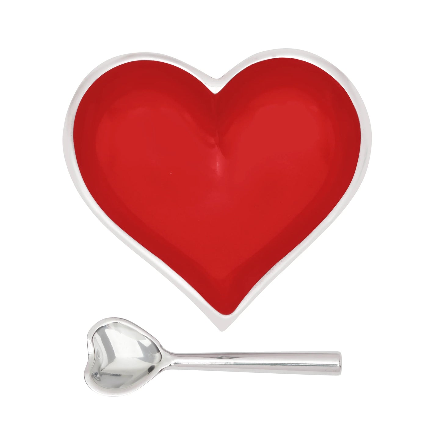 Happy Red Heart Dish