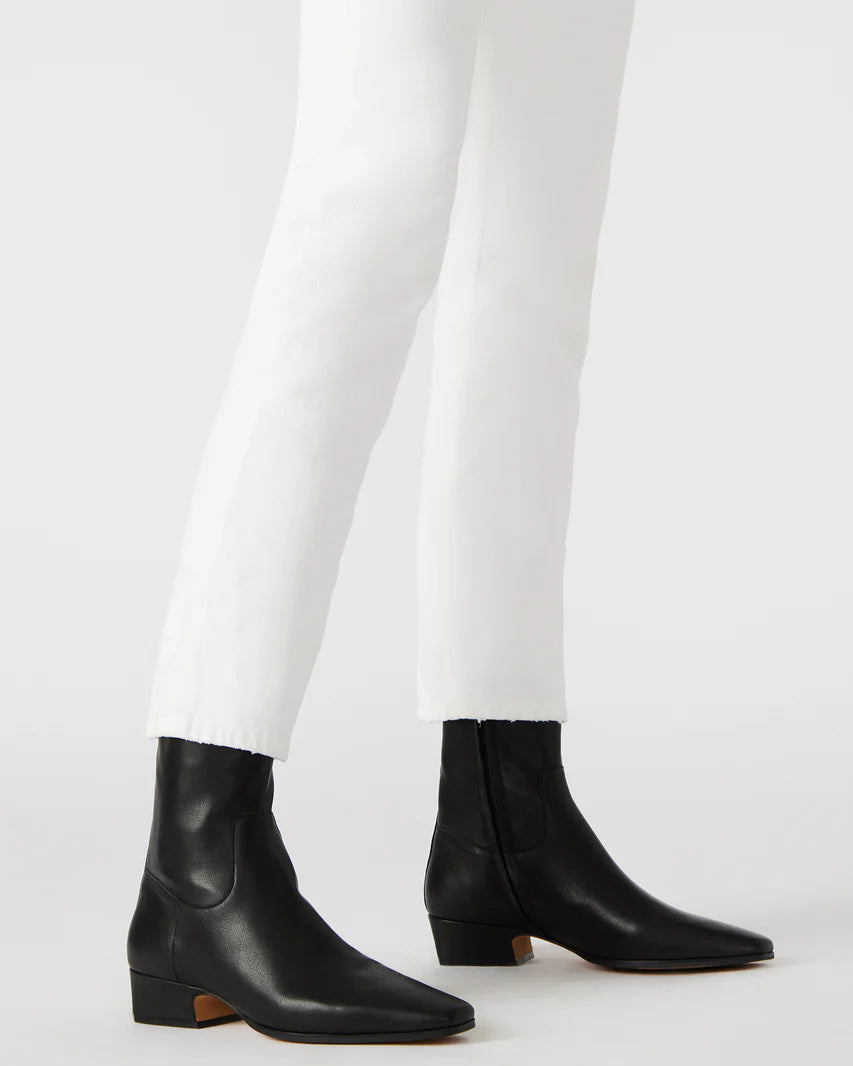 Dusty Black Leather