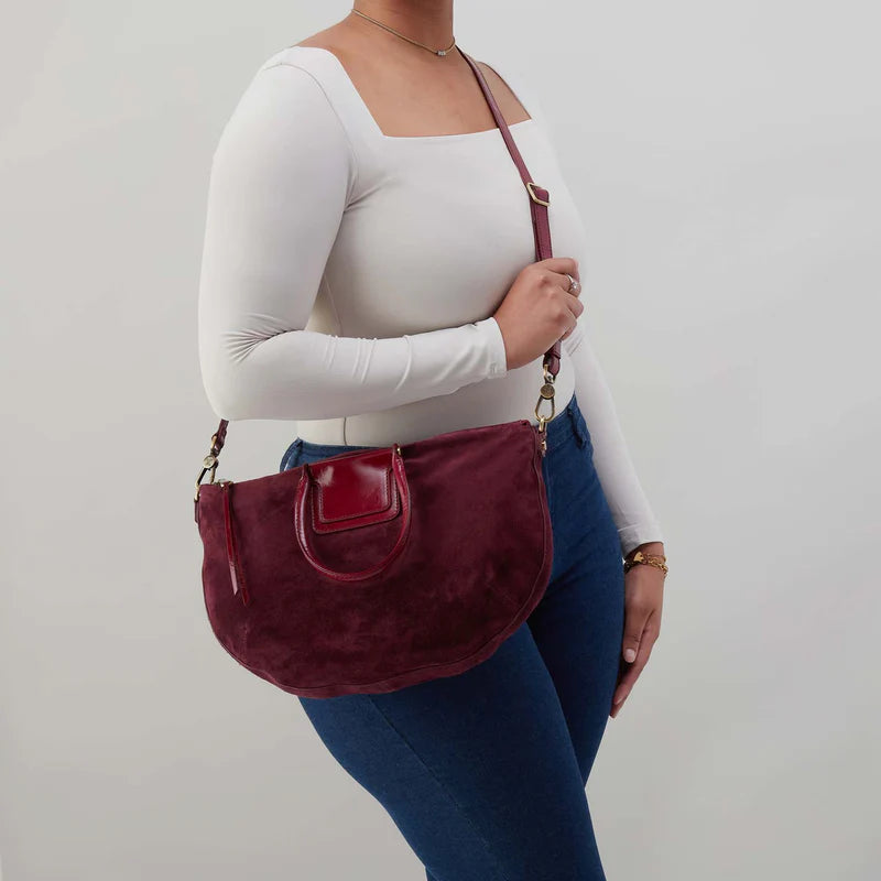 Sheila Large Crossbody in Prairie Garnet