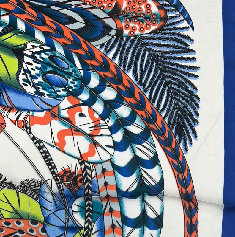 Royal Blue Flora Fauna