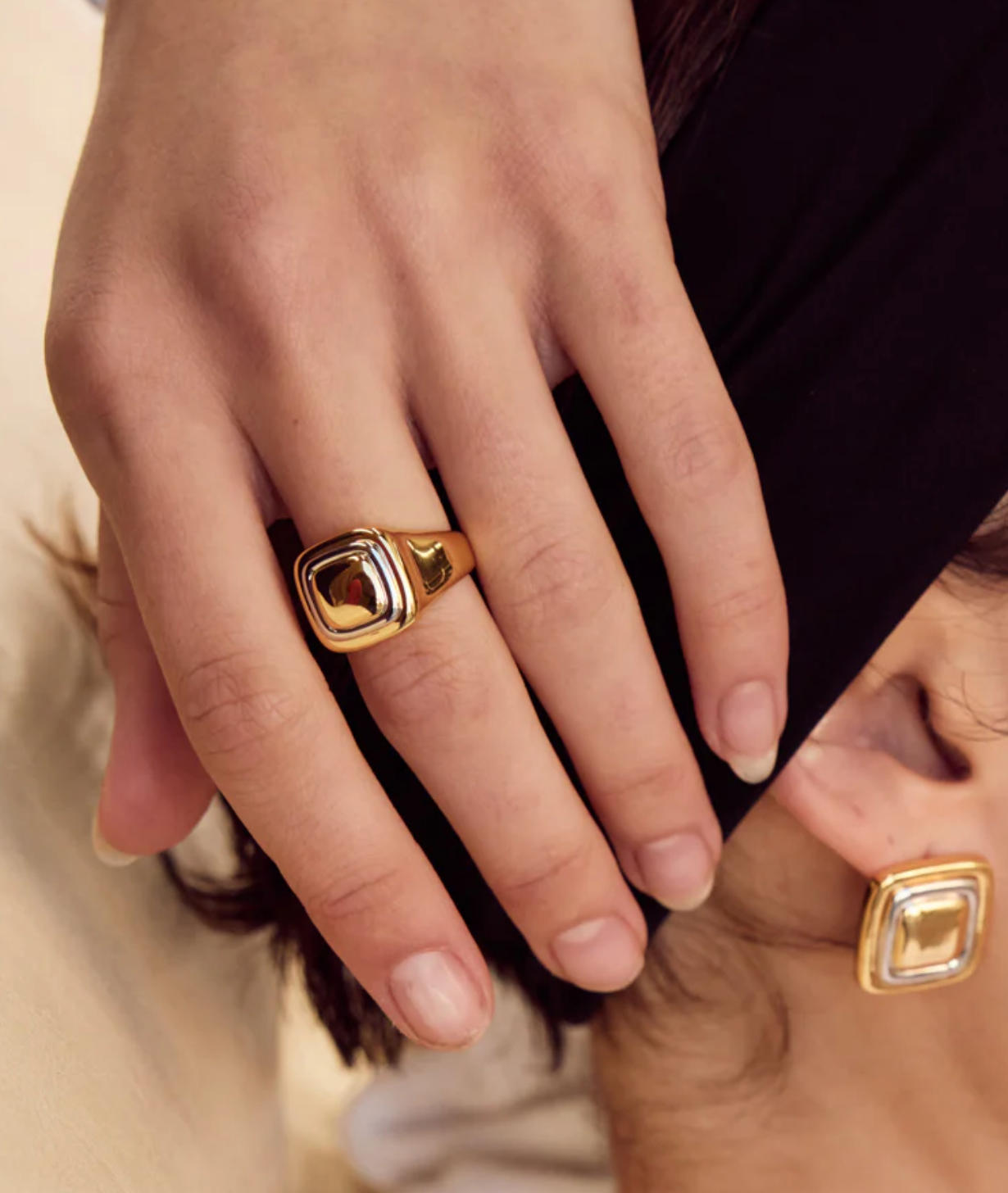Dalia Two-Tone Ring