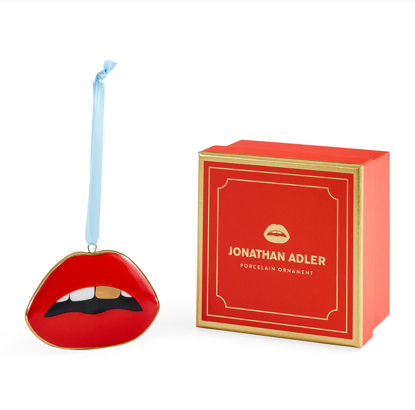 Lips Bling Ornament