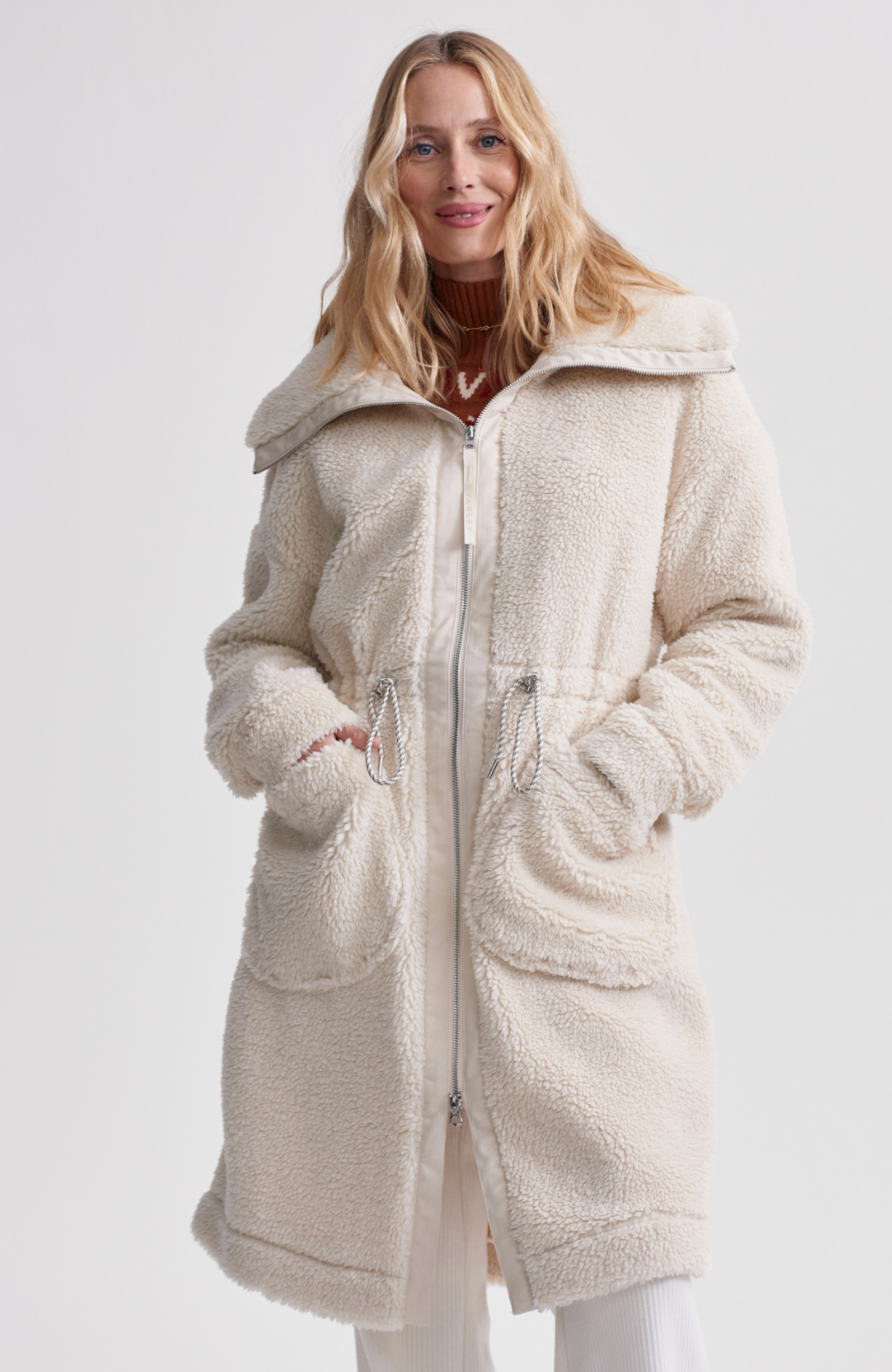 Logan Sherpa Coat