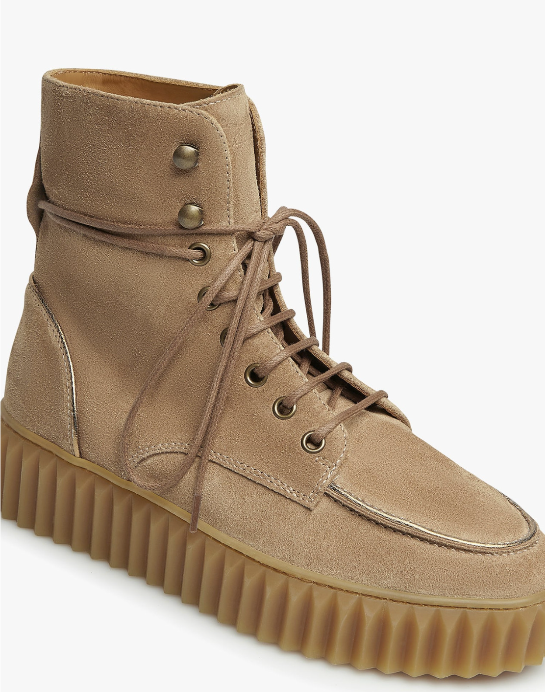 Tissa Suede Boot Light Brown