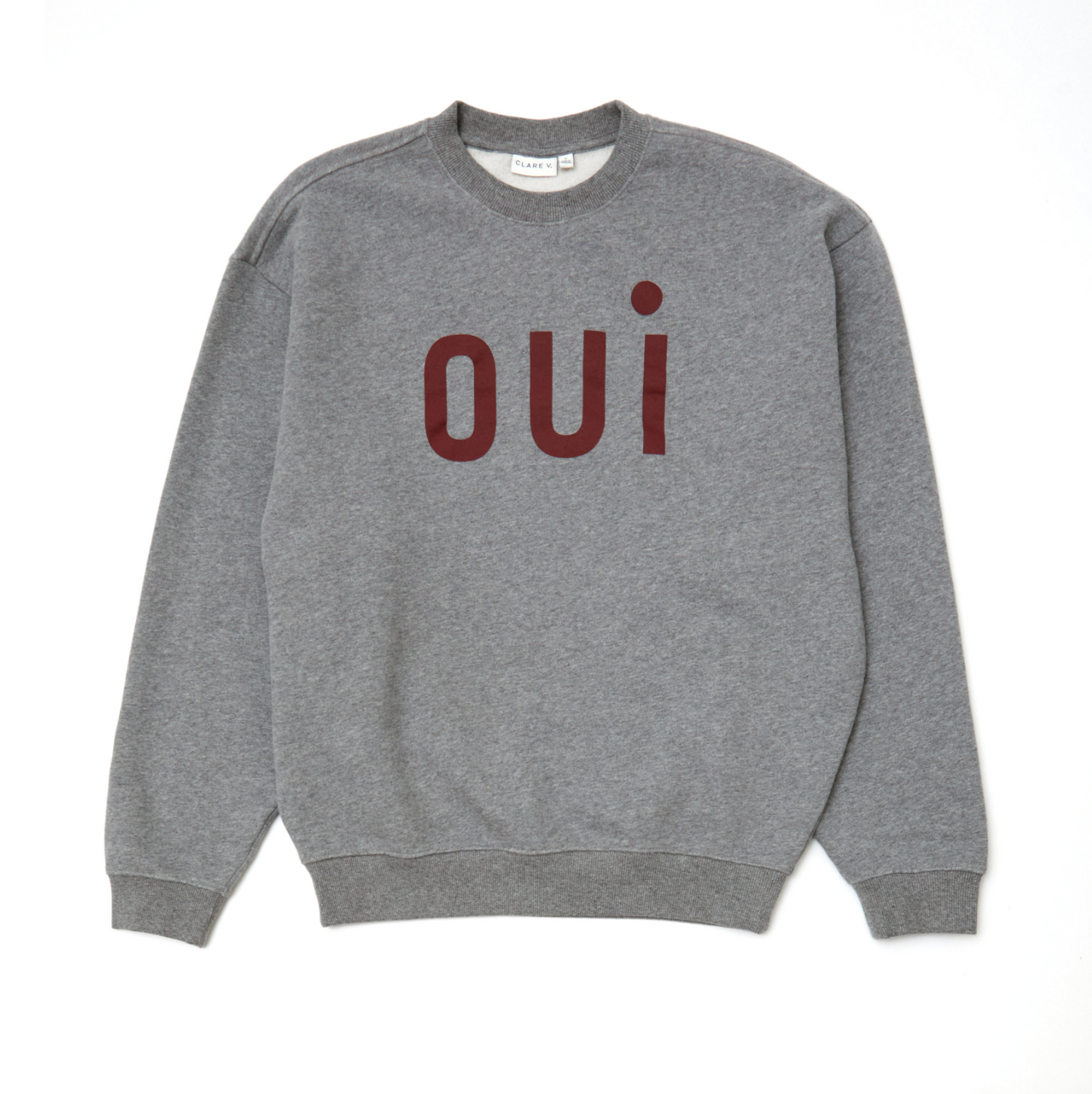 Grey Bordeaux Oui Sweatshirt