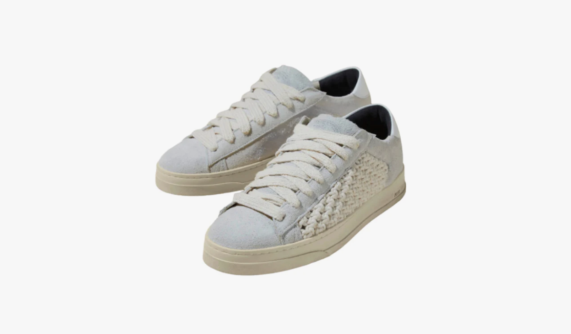 P448 Jack Sneaker - Ecru Macrame