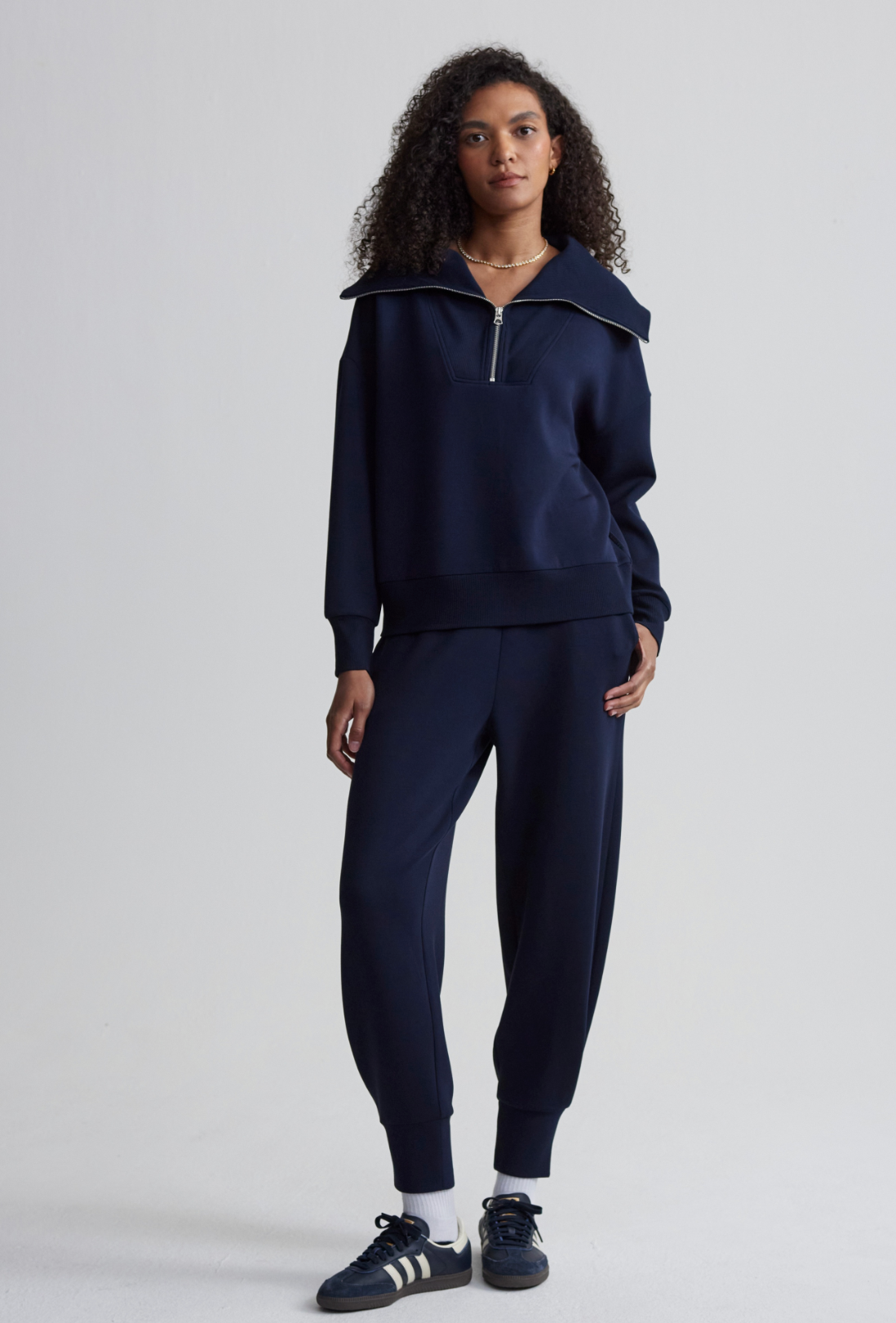 Catherine Half Zip Sweat