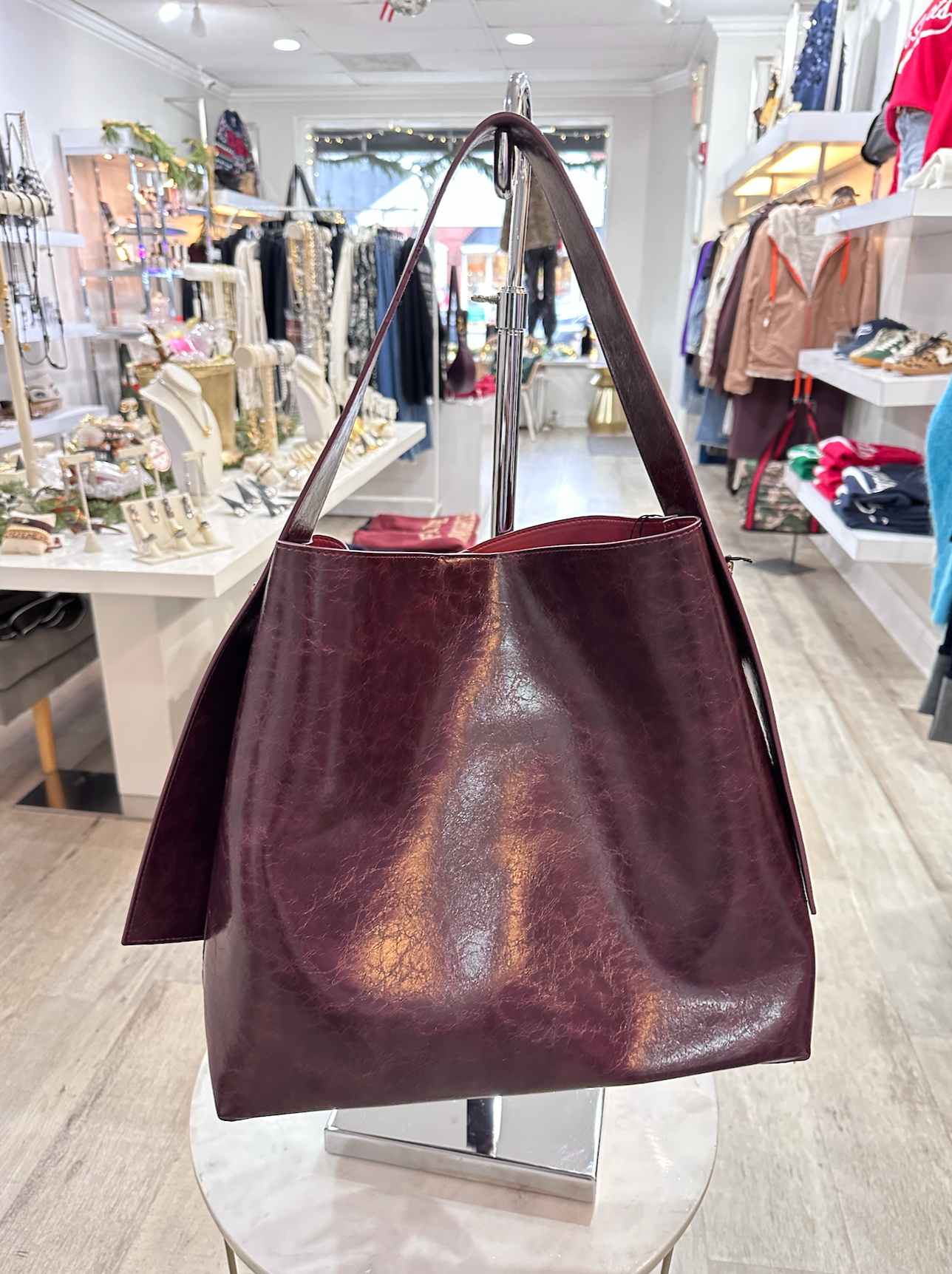 Paloma Large Oxblood