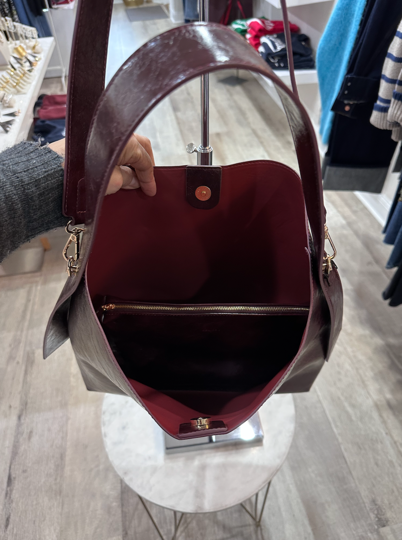 Paloma Large Oxblood