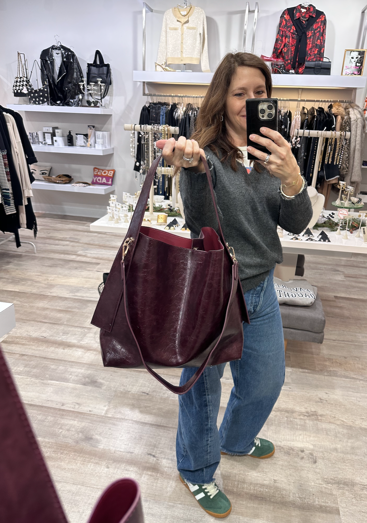 Paloma Large Oxblood