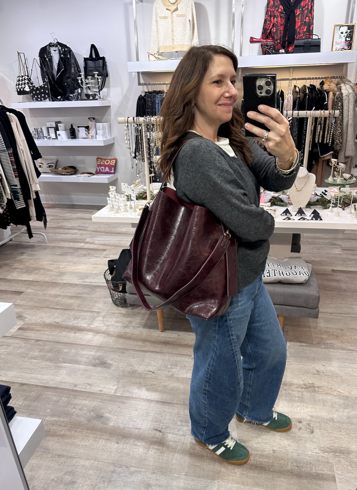Paloma Large Oxblood