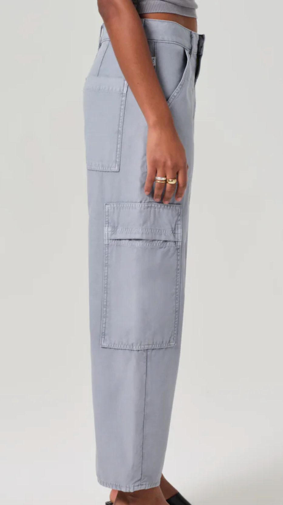 Blue Marcelle Low Slung Easy Cargo