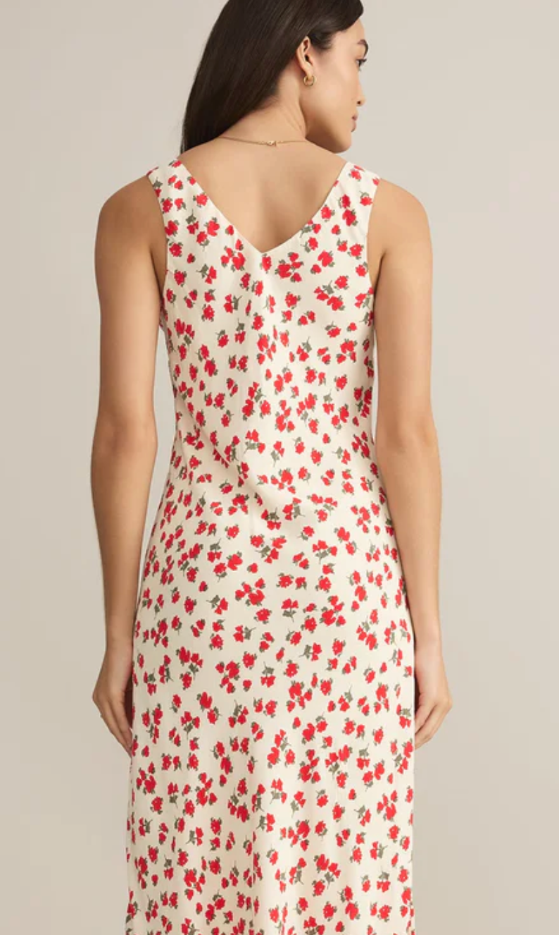Hana La Rosa Ditsy Maxi Dress