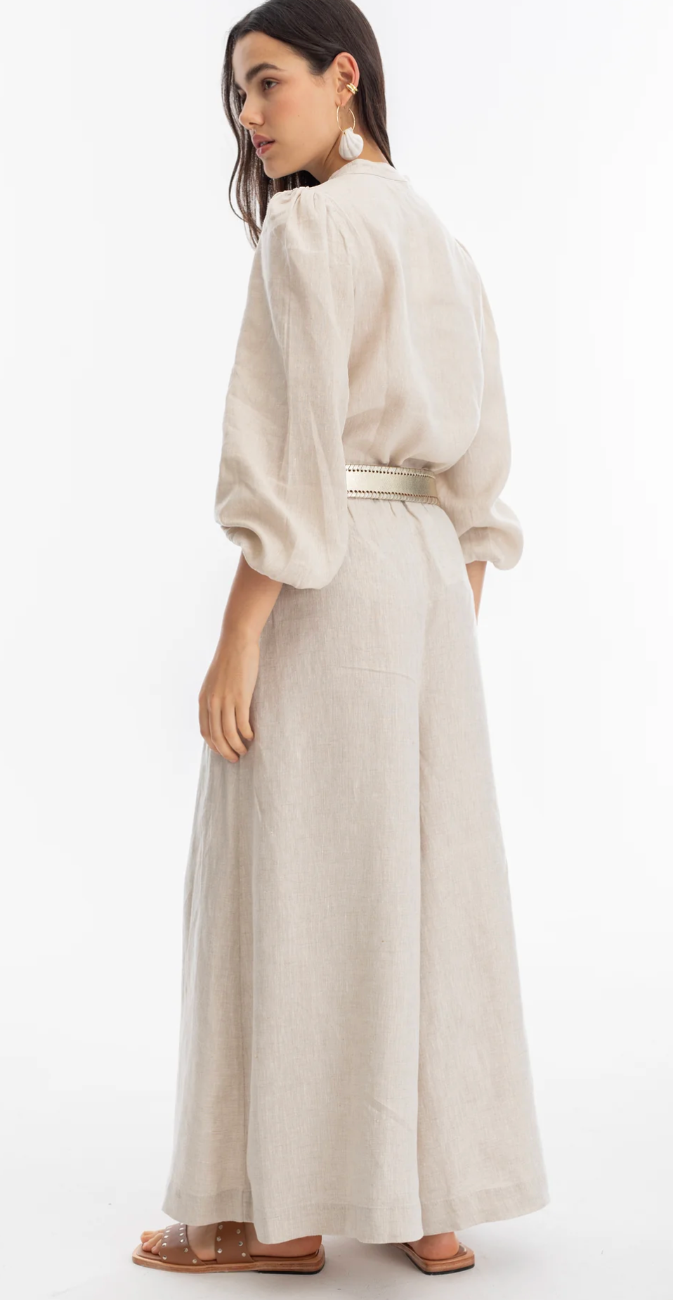 Sabi Natural Linen Pants