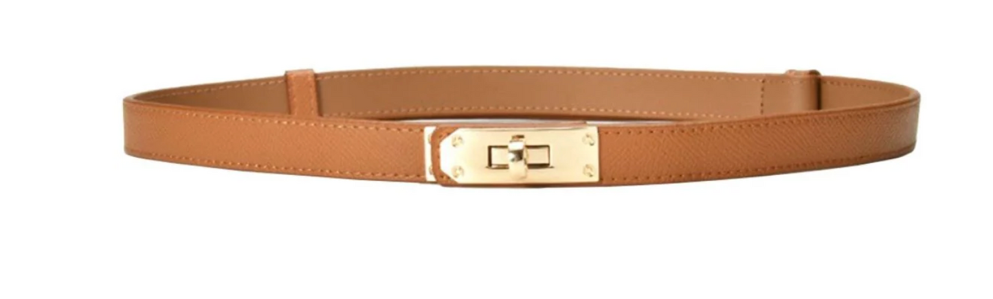 Latch Belt- Black & Brown