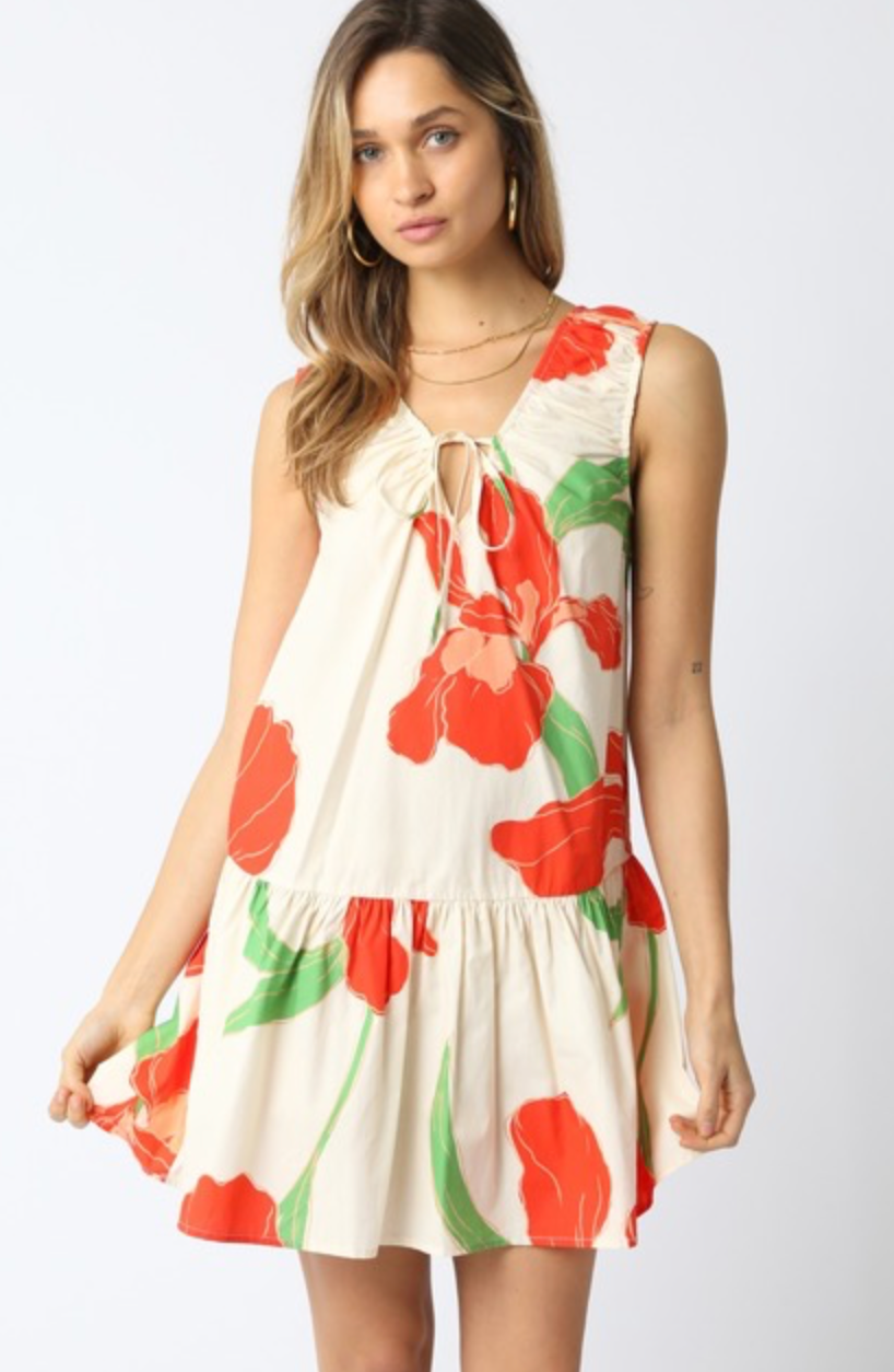 Fiona Floral Dress