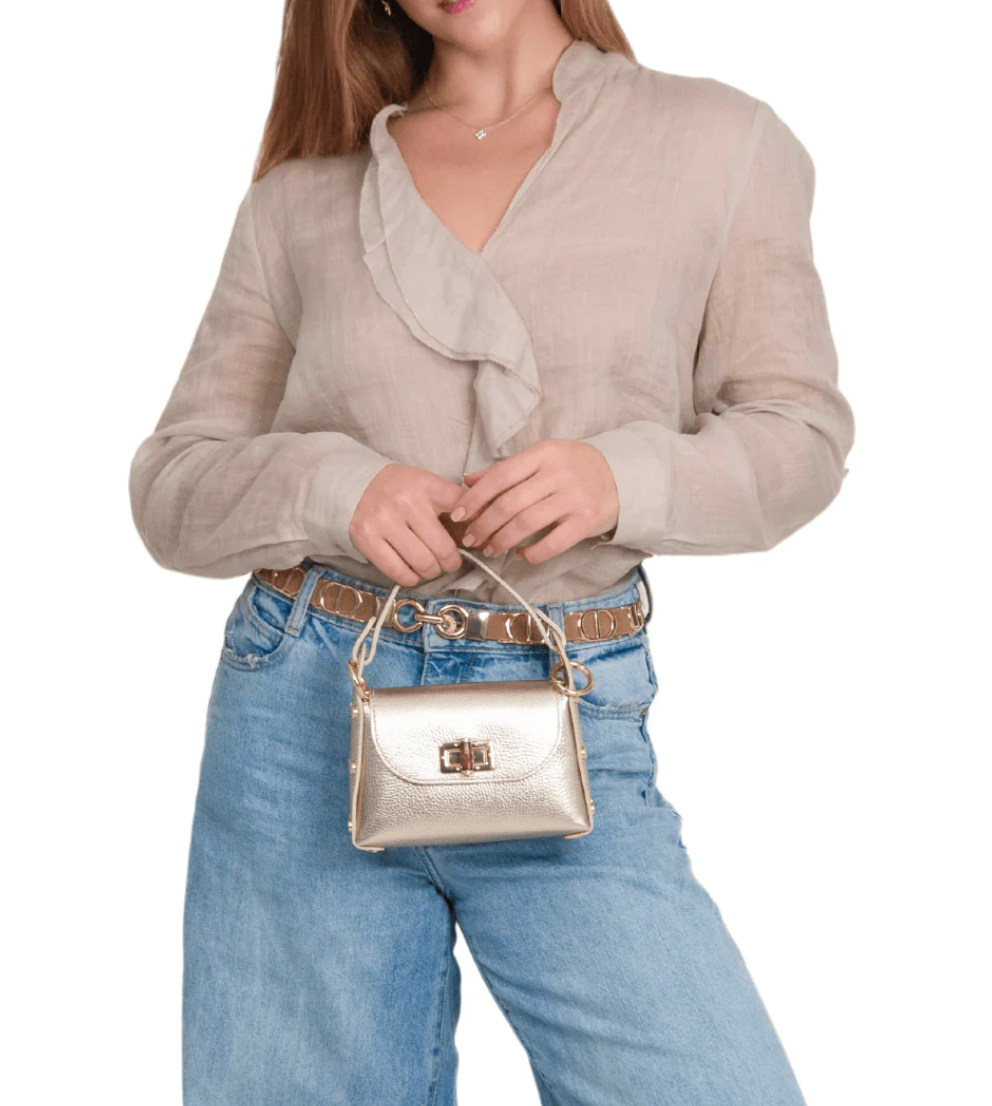 Bamboo Leather Bag