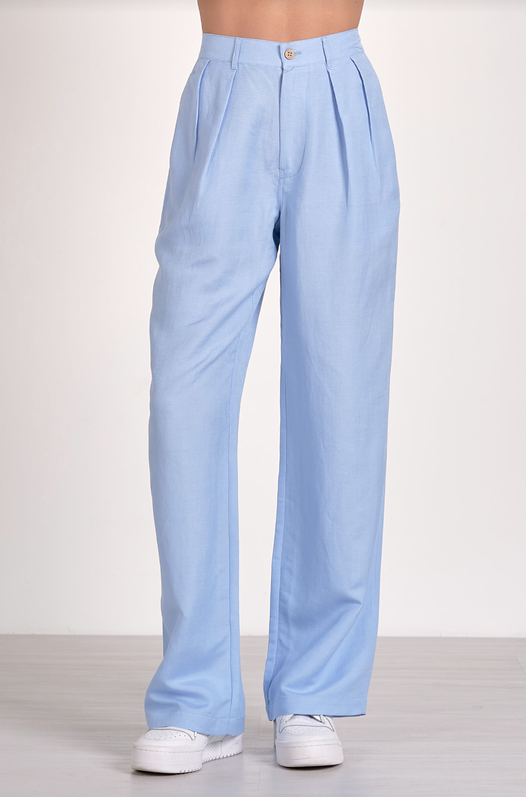 Light Blue Linen Pant