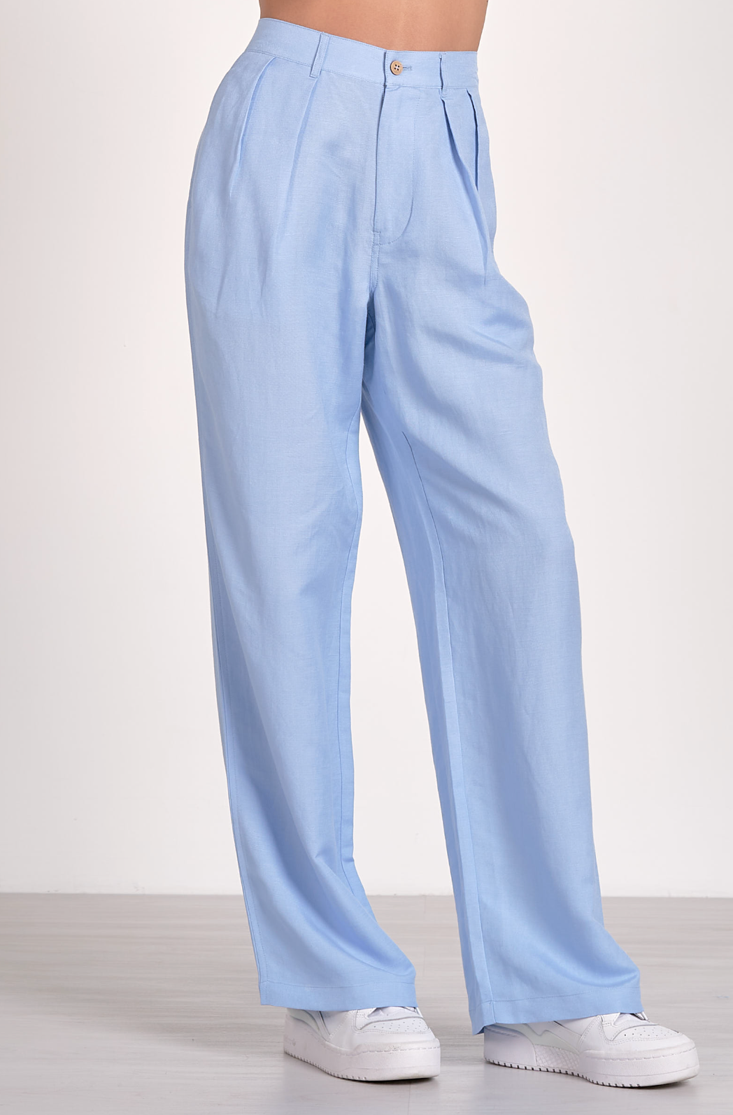 Light Blue Linen Pant