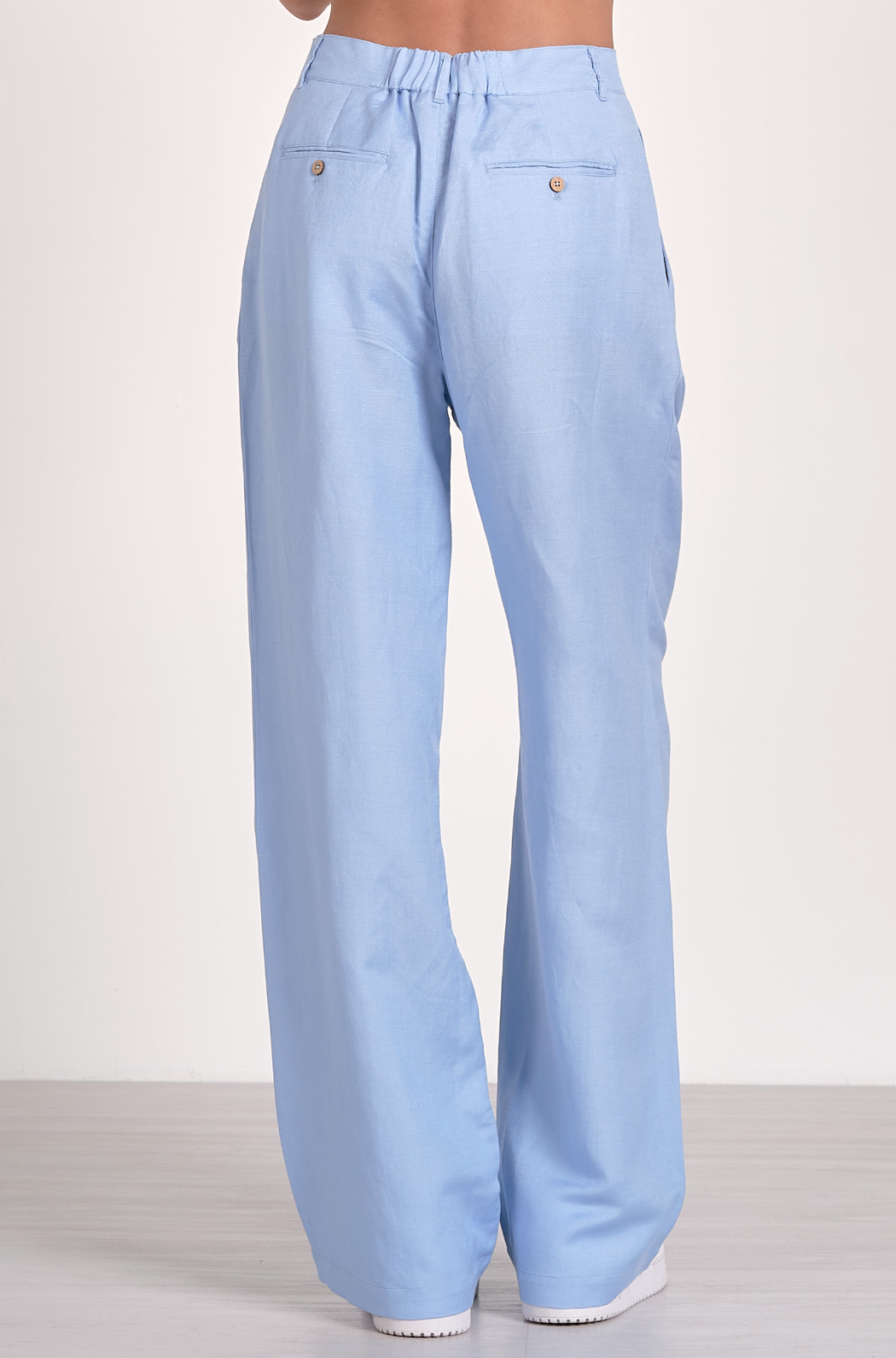 Light Blue Linen Pant