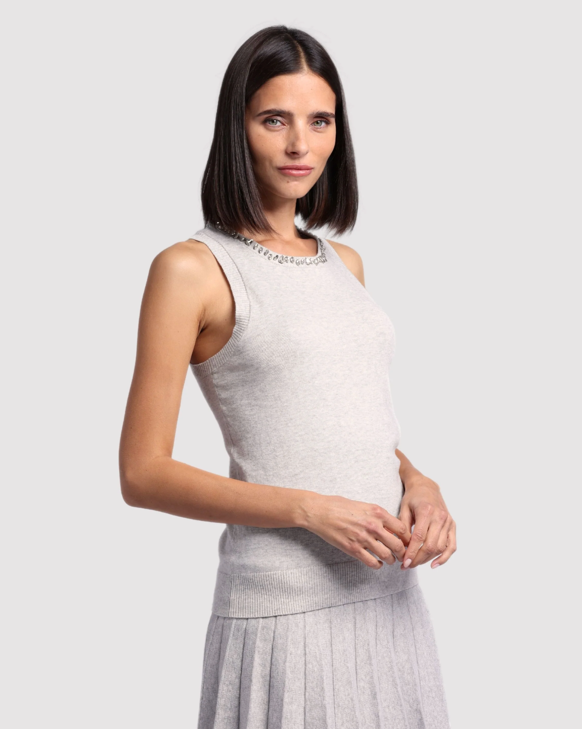 Jewel Neck Tank