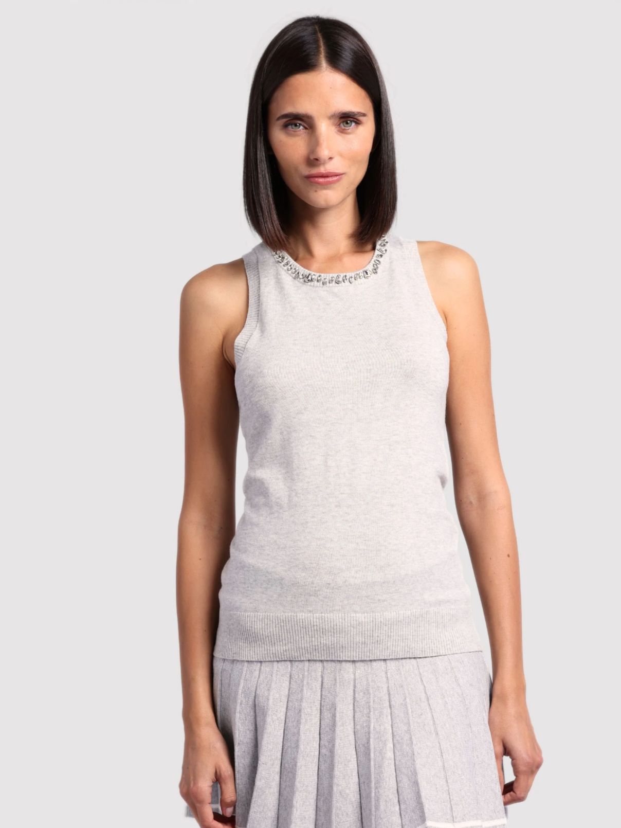 Jewel Neck Tank