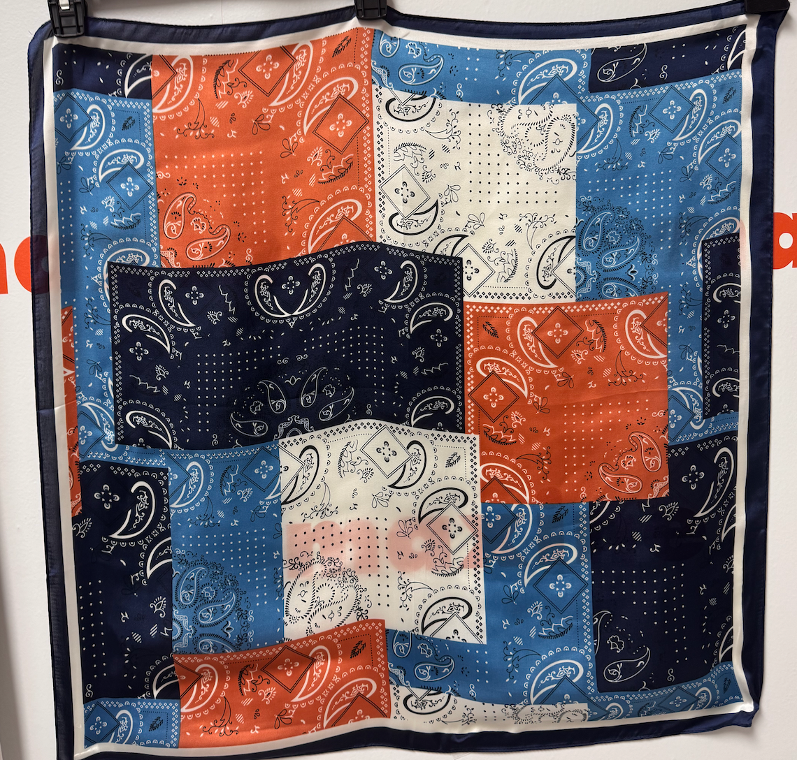 Bandana Patchwork Scarf