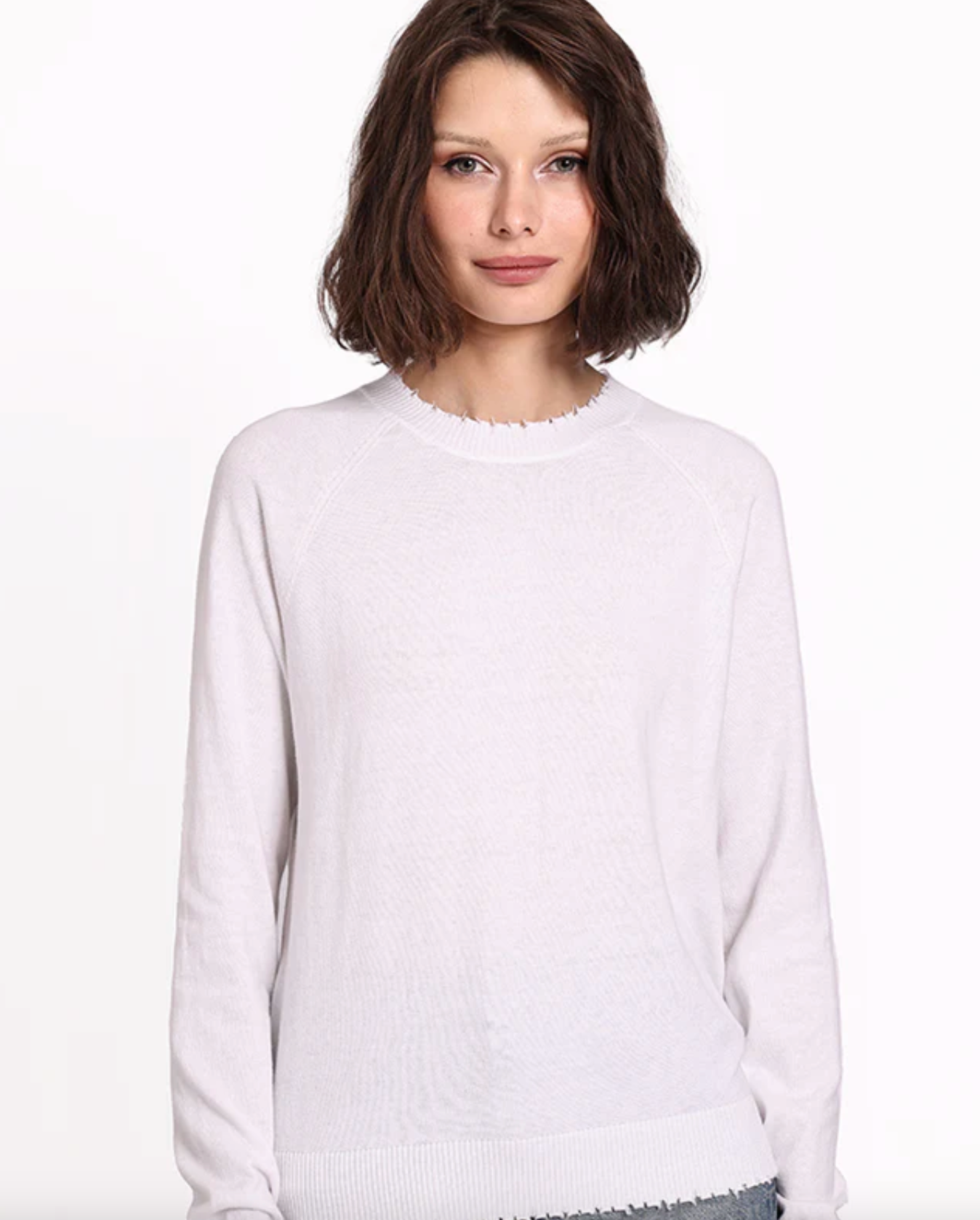 Cotton/Cashmere Crewneck