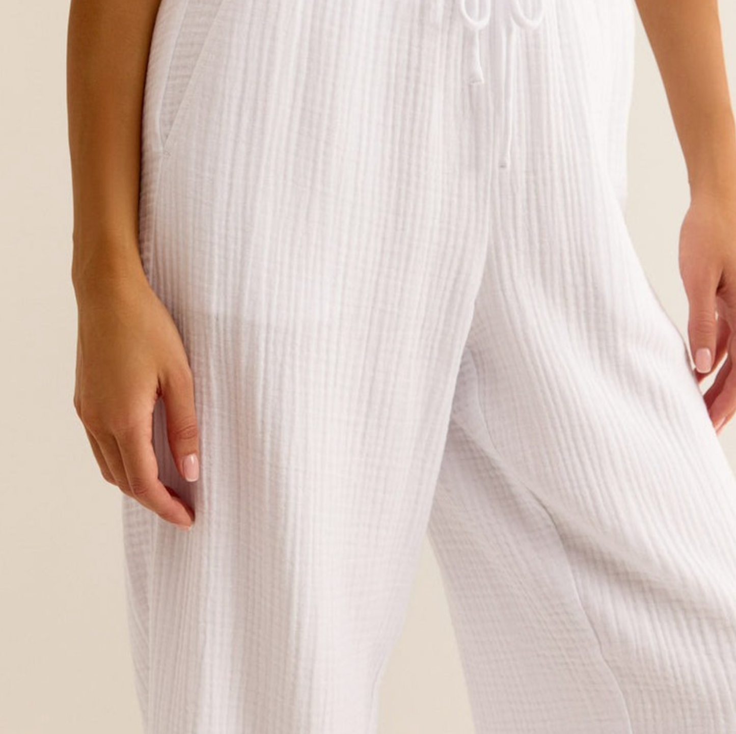 Plaza Pant White