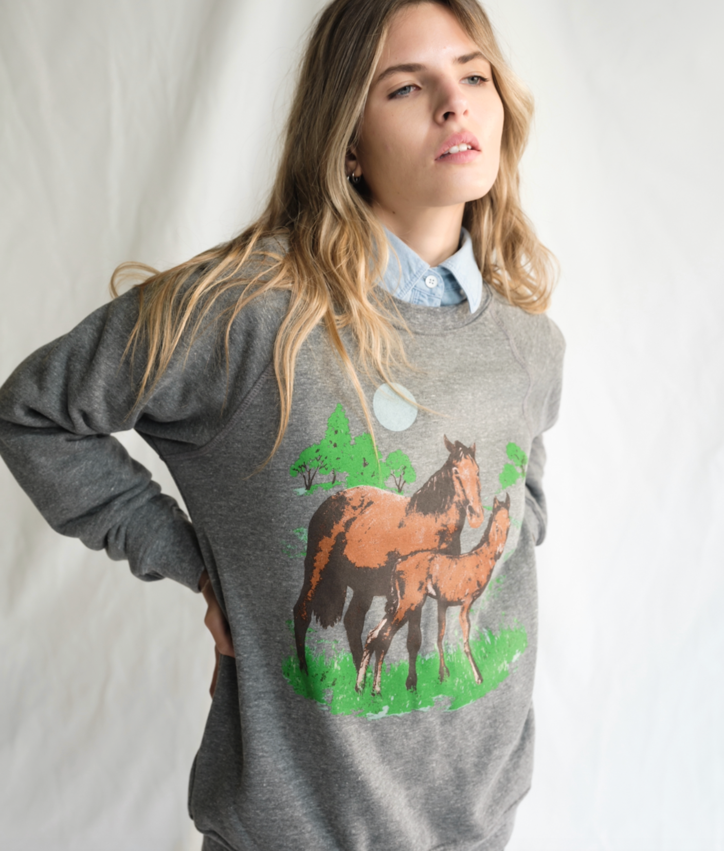 Stallion Fleece Sweatshirt